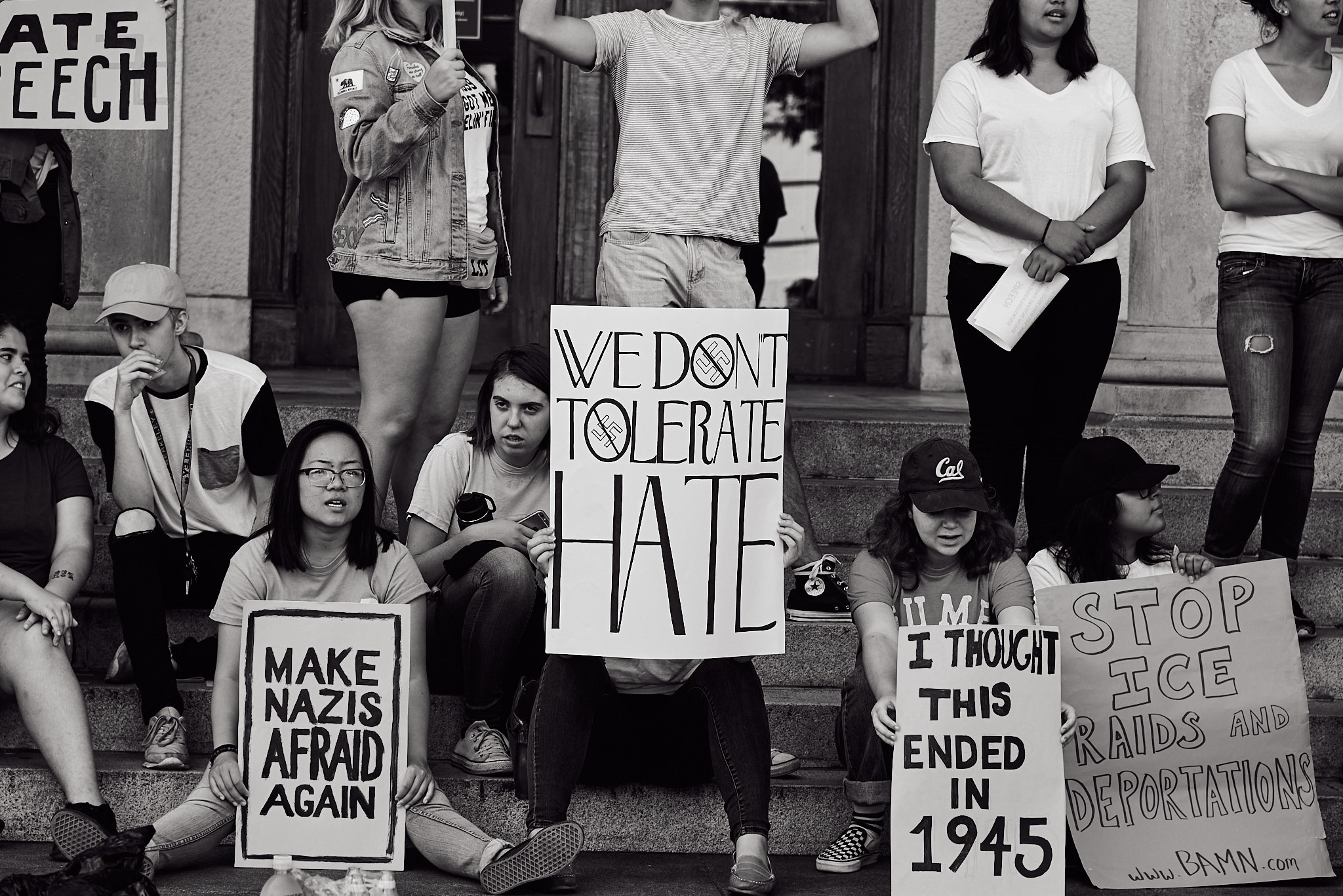 Protesters - Berkeley 