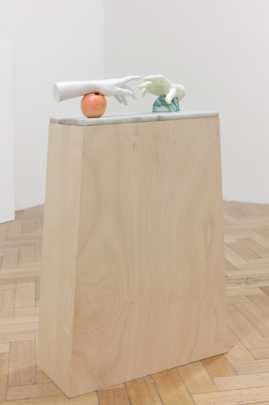 'The Space Between' 2012, Plywood, Marble, Resin, Plastic, Glass, with Corinna Berndt