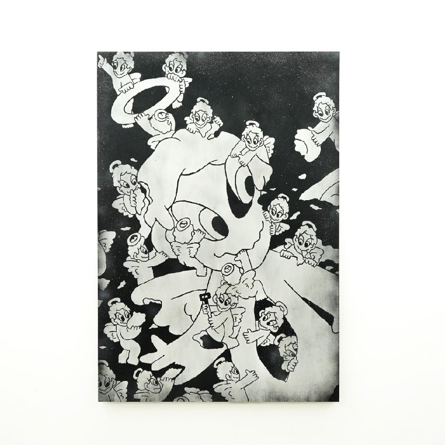 TAPPEI, Idea (2024), Acrylic Gouache on Canvas, 116.7 x 84.0cm