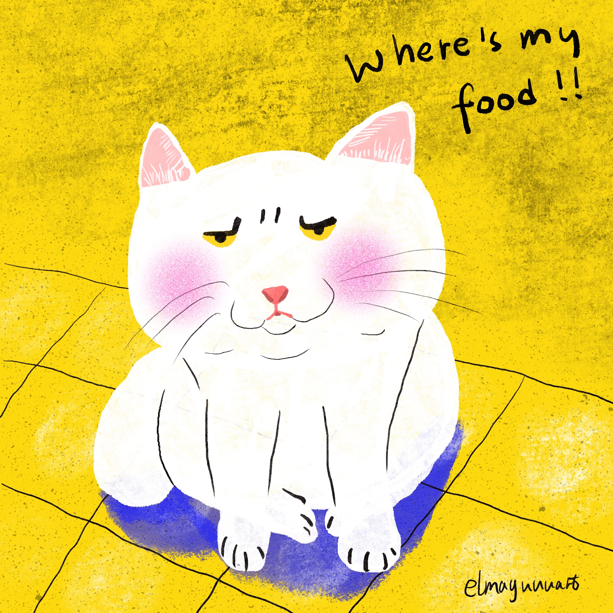 “Where's my food?!”