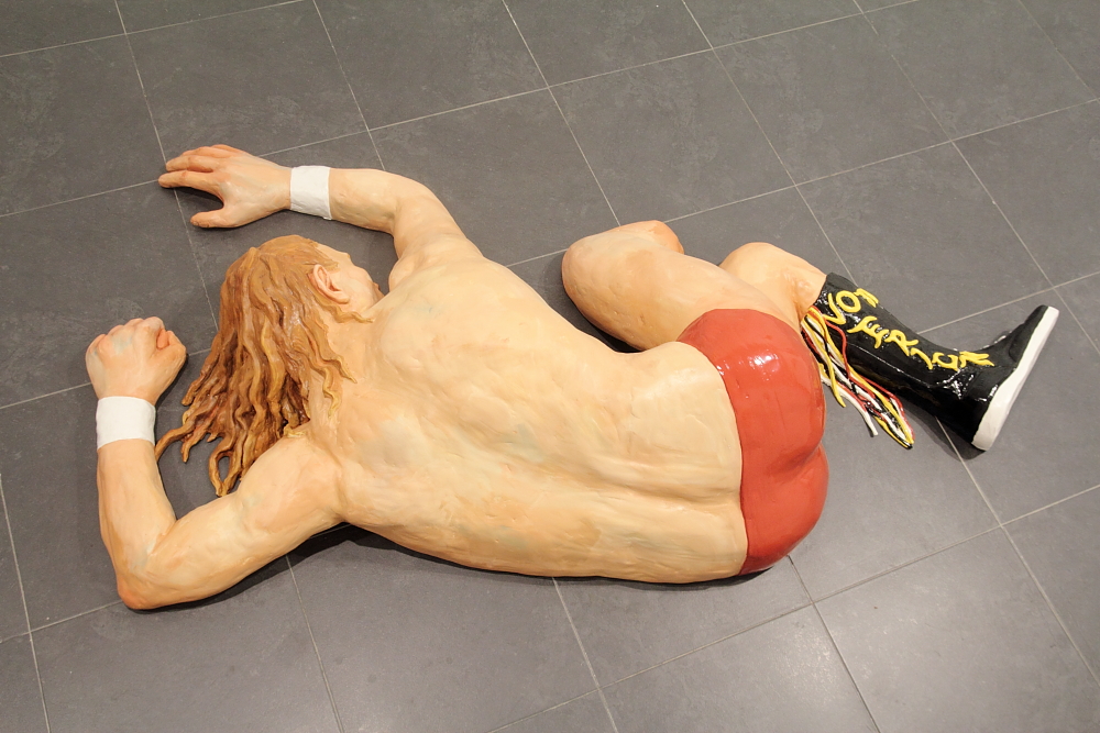 kerry von erich, 2012, fiberglass, 195x105x50cm