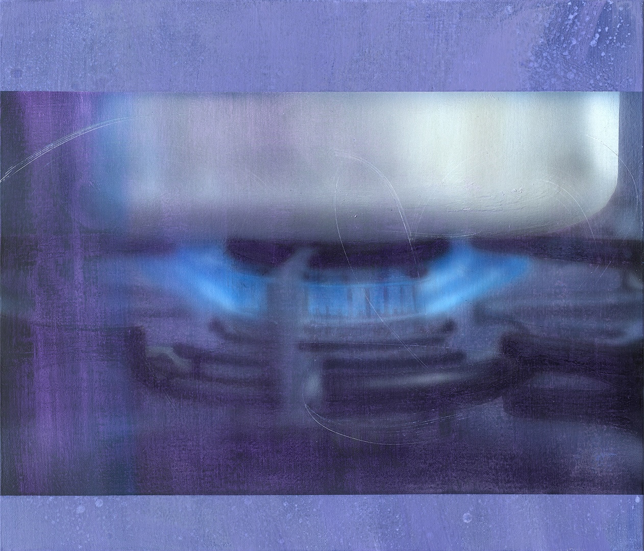 Daniel Wheedong Kim, Tokyo Gas Group, 2024, Acrylic and Oil on Canvas, 45.5 x 53.0cm