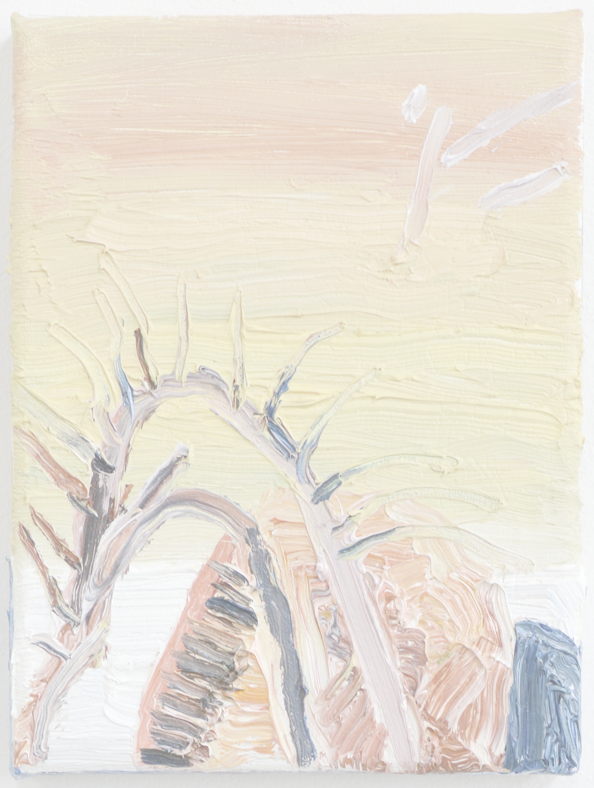 I won't forget you, 18 x 24 cm, oil on linen, 2021