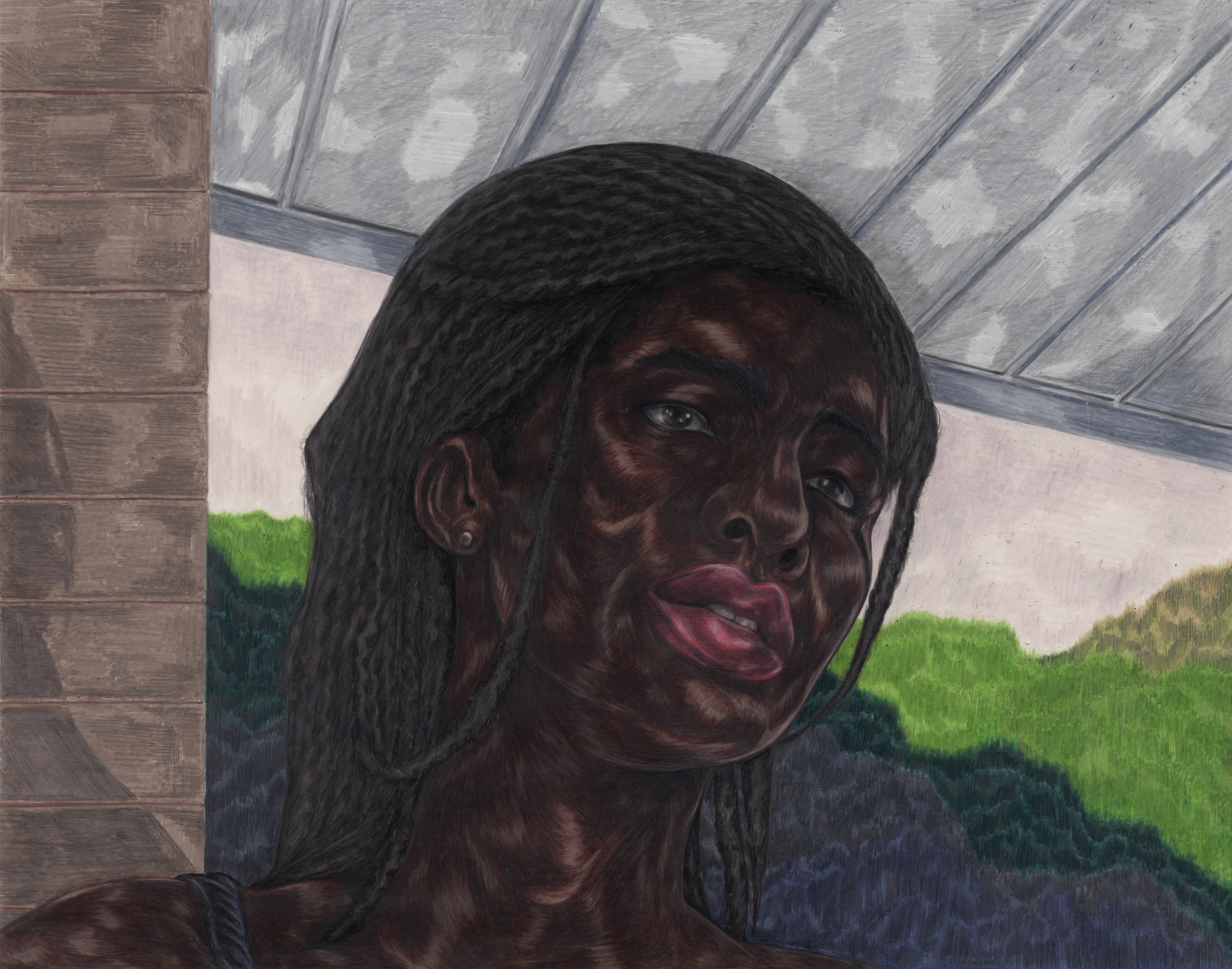 Already Inside, 2020, Diptych (Detail)