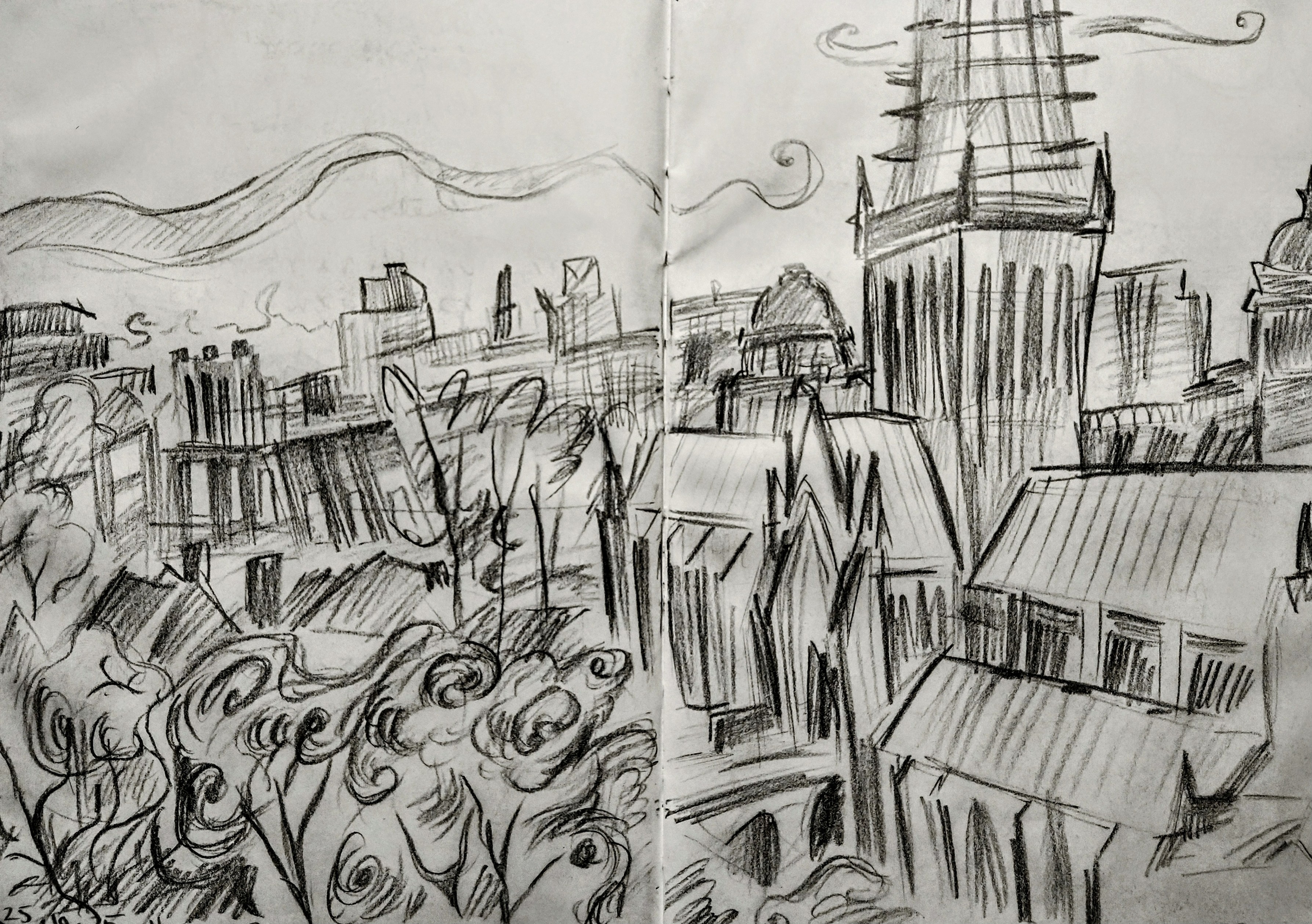 Glasgow cathedral from the Necropolis