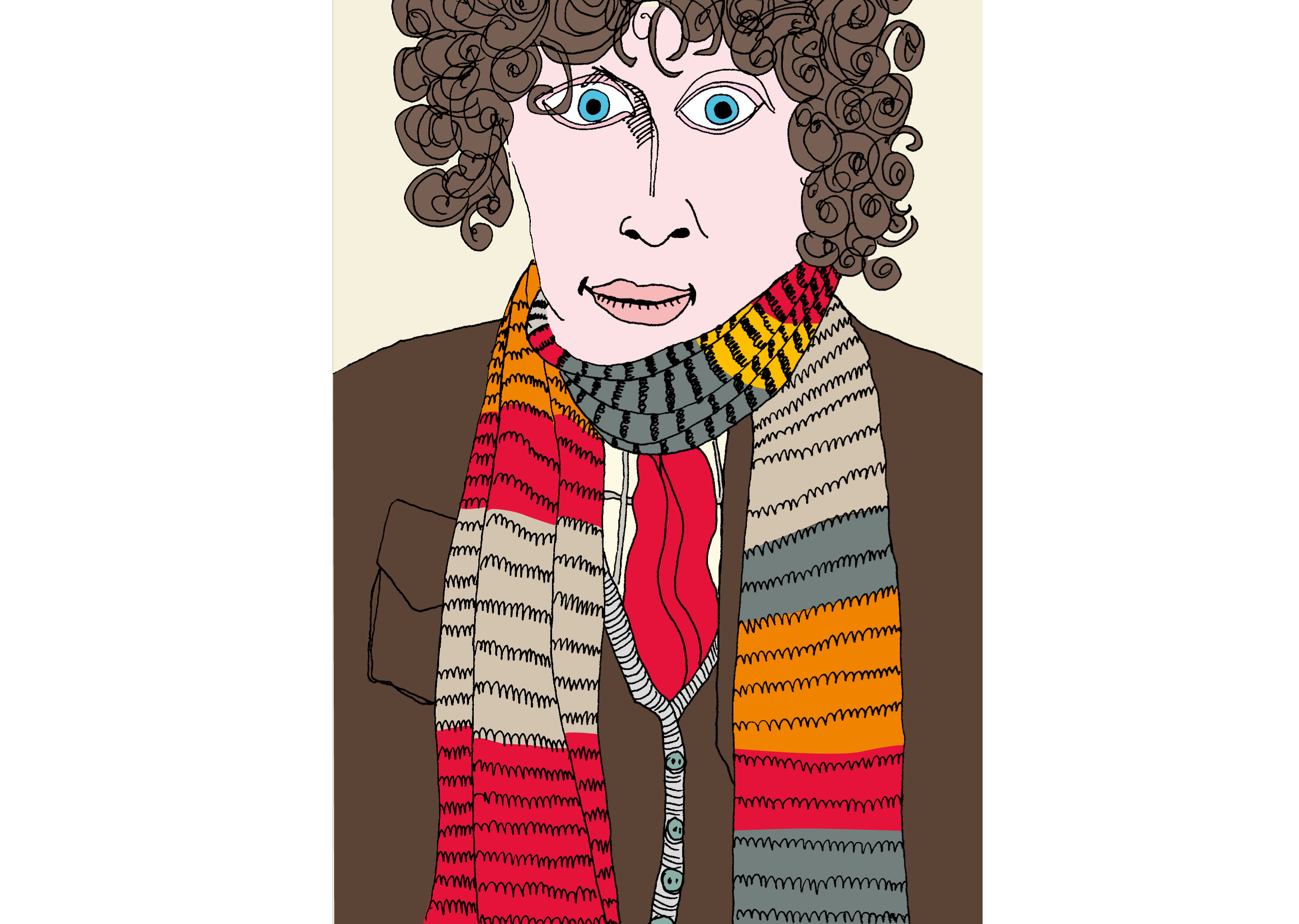  1970's Doctor Who, Tom Baker made two appearances in my Bingo book. This one for number 13, Baker's Dozen. Published by Quadrille, September 2017.