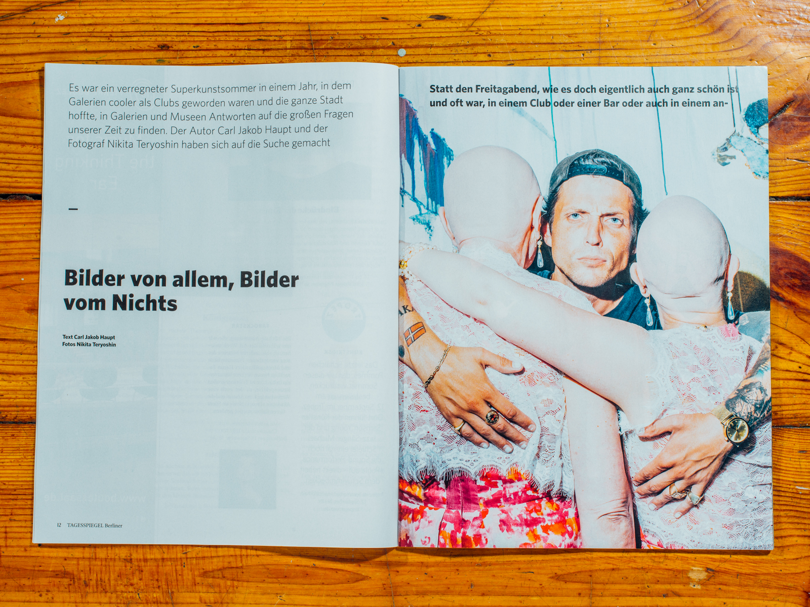 Tagesspiegel BERLINER / Essay zur Berlin Art Week mit Jakob Haupt / September 2017