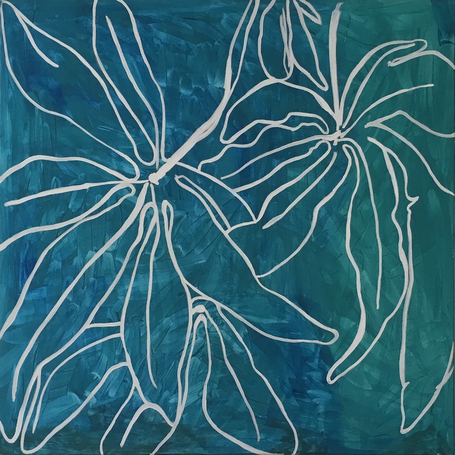 Variation 3, 2017, 80x80cm