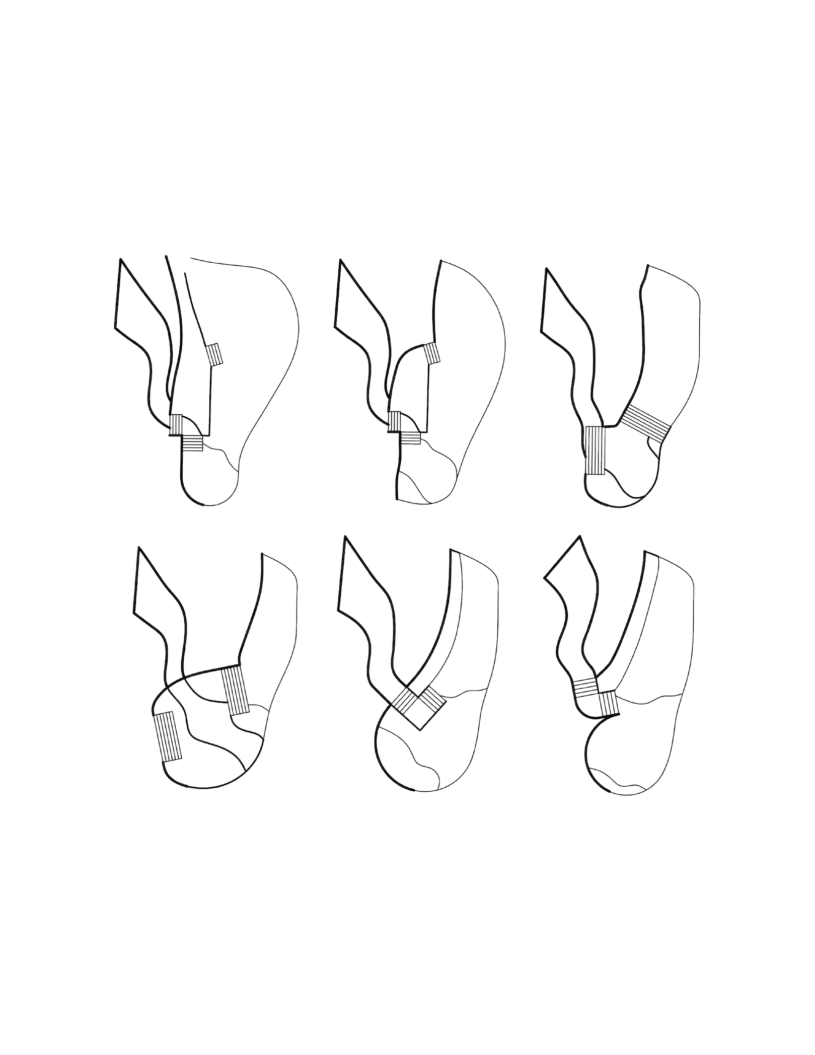 2-dimensional iterative design forms expressed as relief models