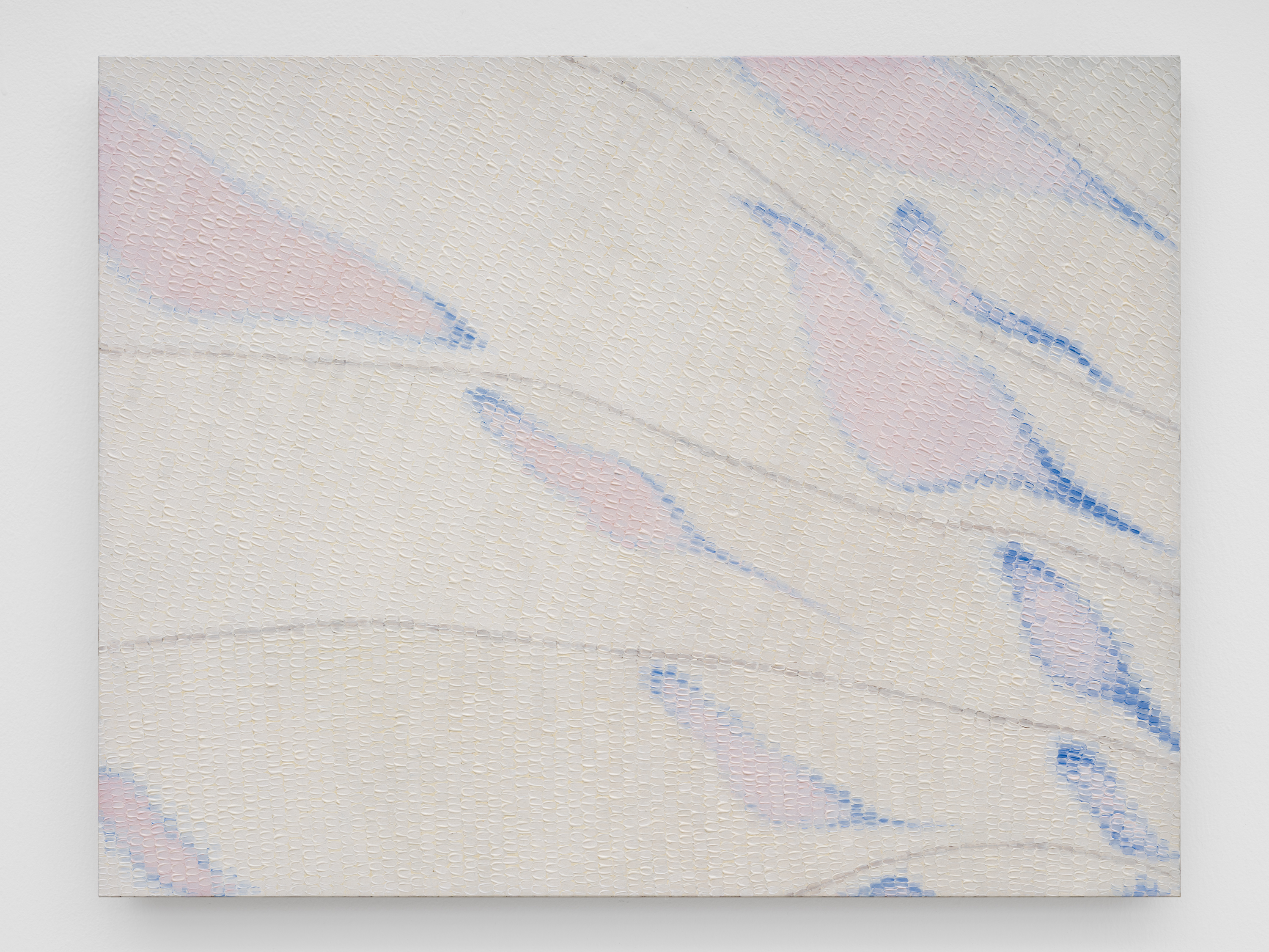 Ava McDonough, River Fishes, 2025, Oil on panel, 14 (H) x 18 (W) in.