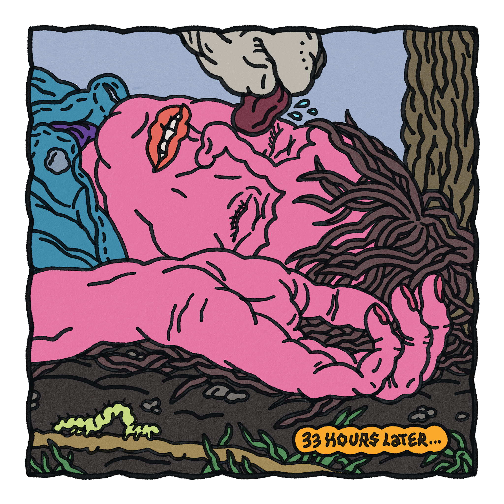 "Blob" my new short comics (2024)