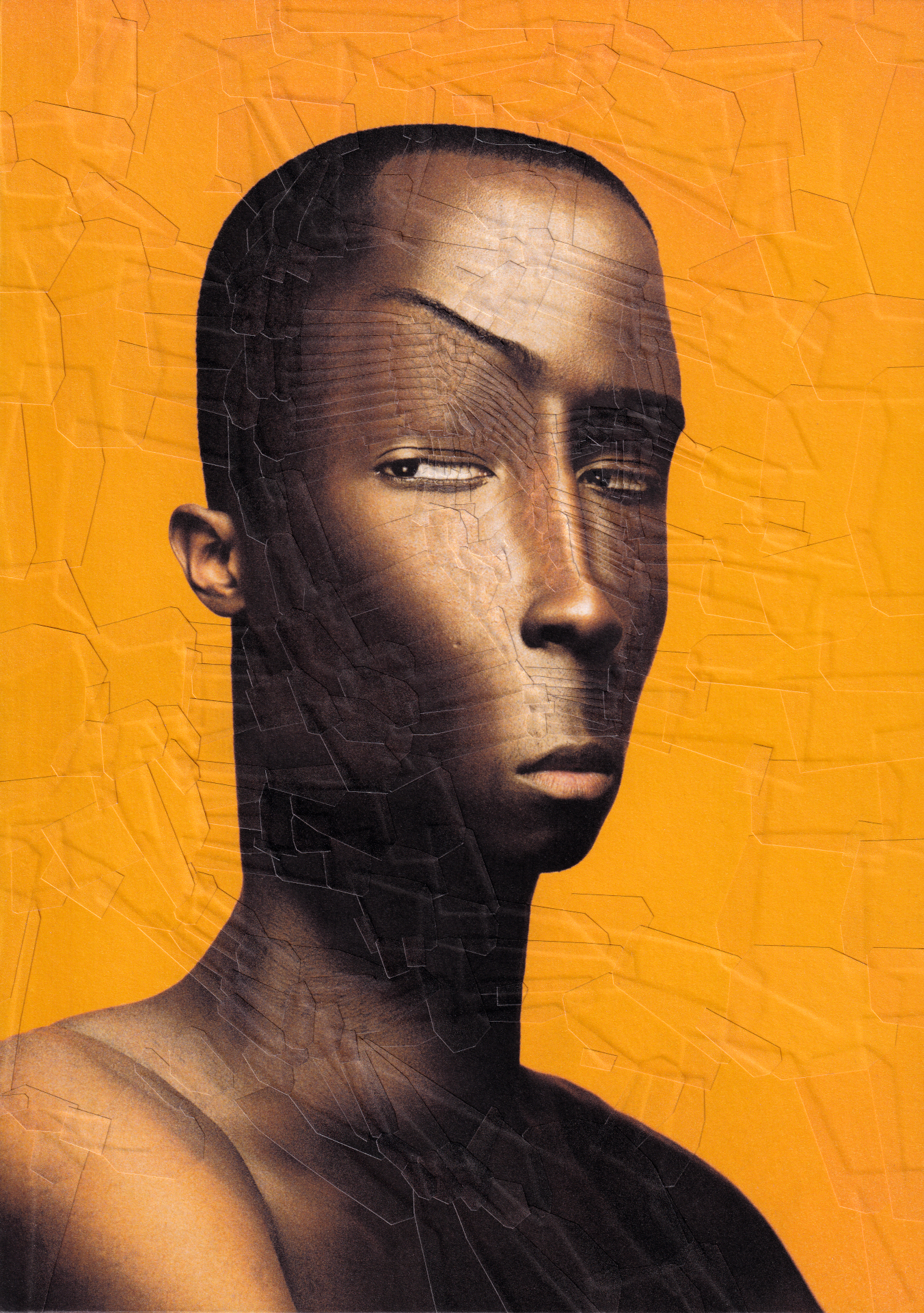 With Violaine & Jeremy for Theatre des Bouffes du Nord, 8.2 x 11.6 inches