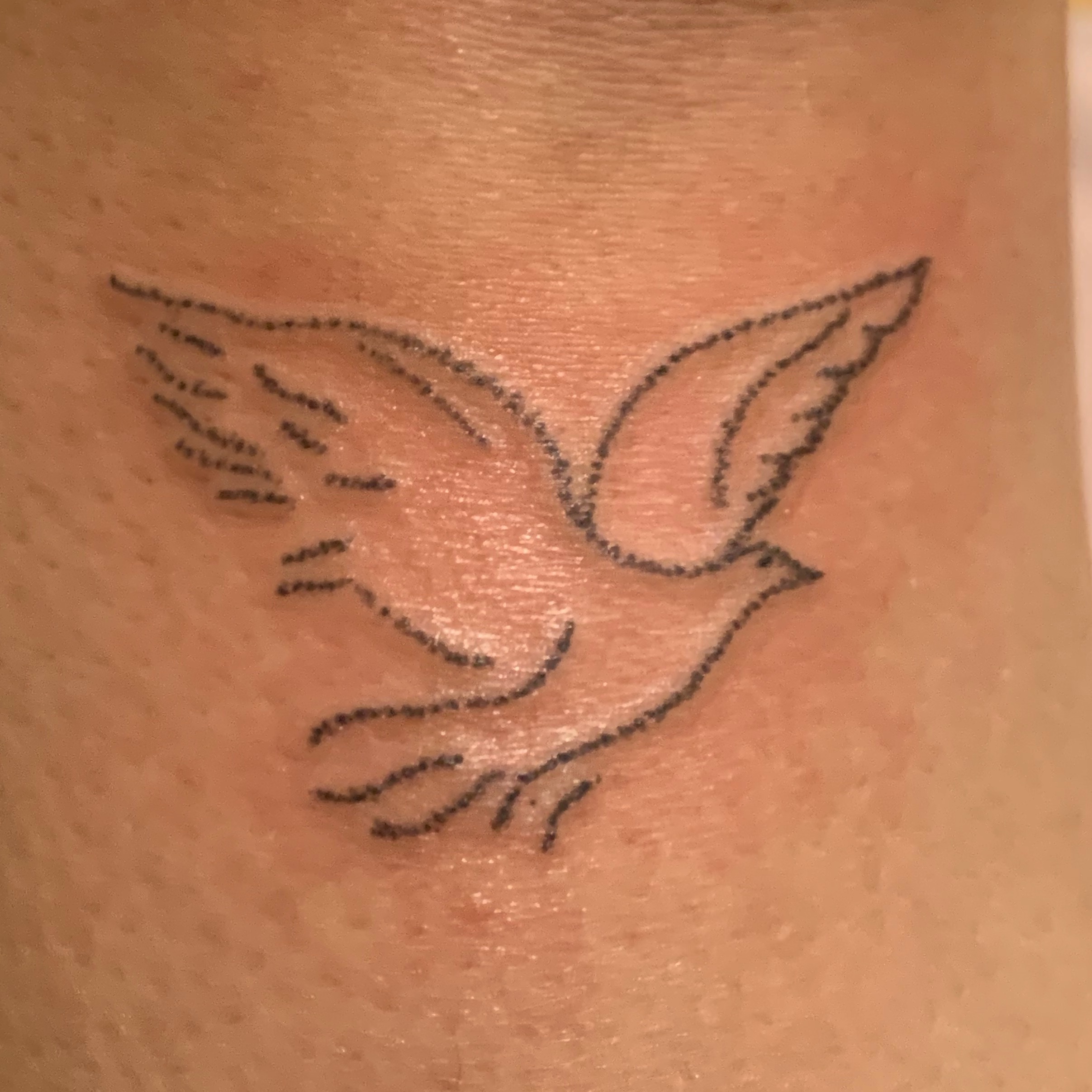 holy spirit dove tattoo