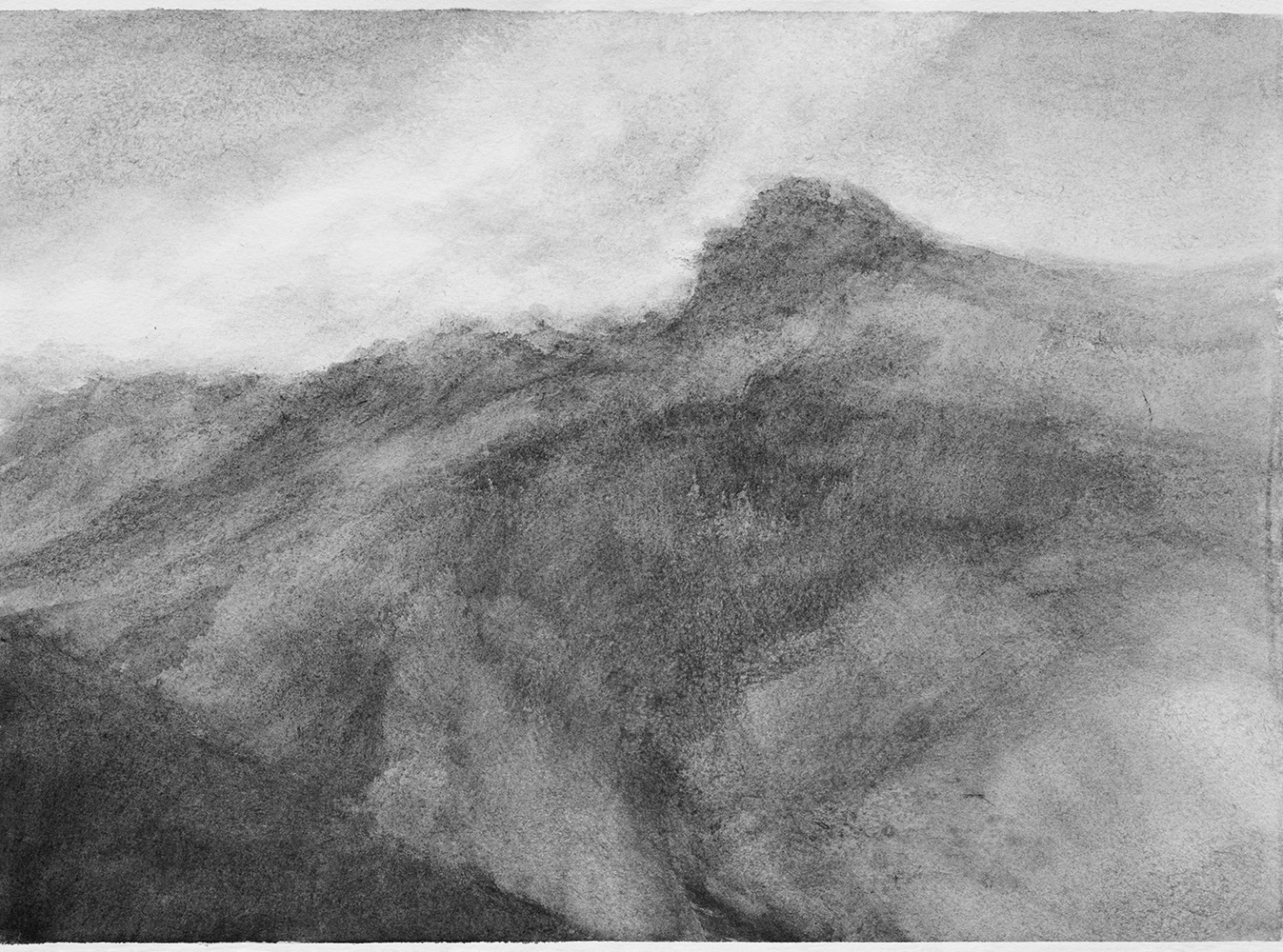 Dévoilement (VI)gouache on paper28 x 38 cm, 2016 