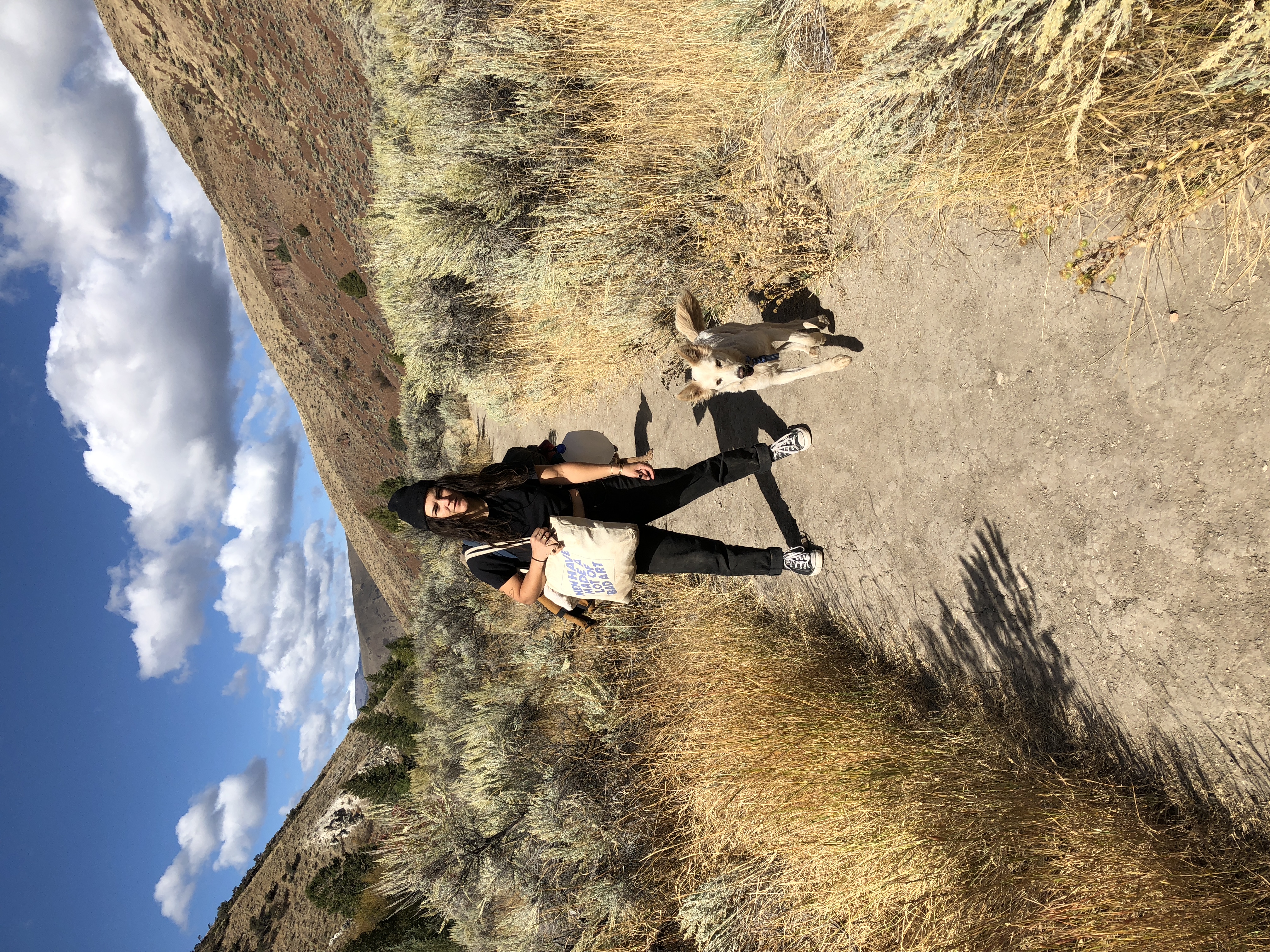 AITF director Annie Swiderski and George.