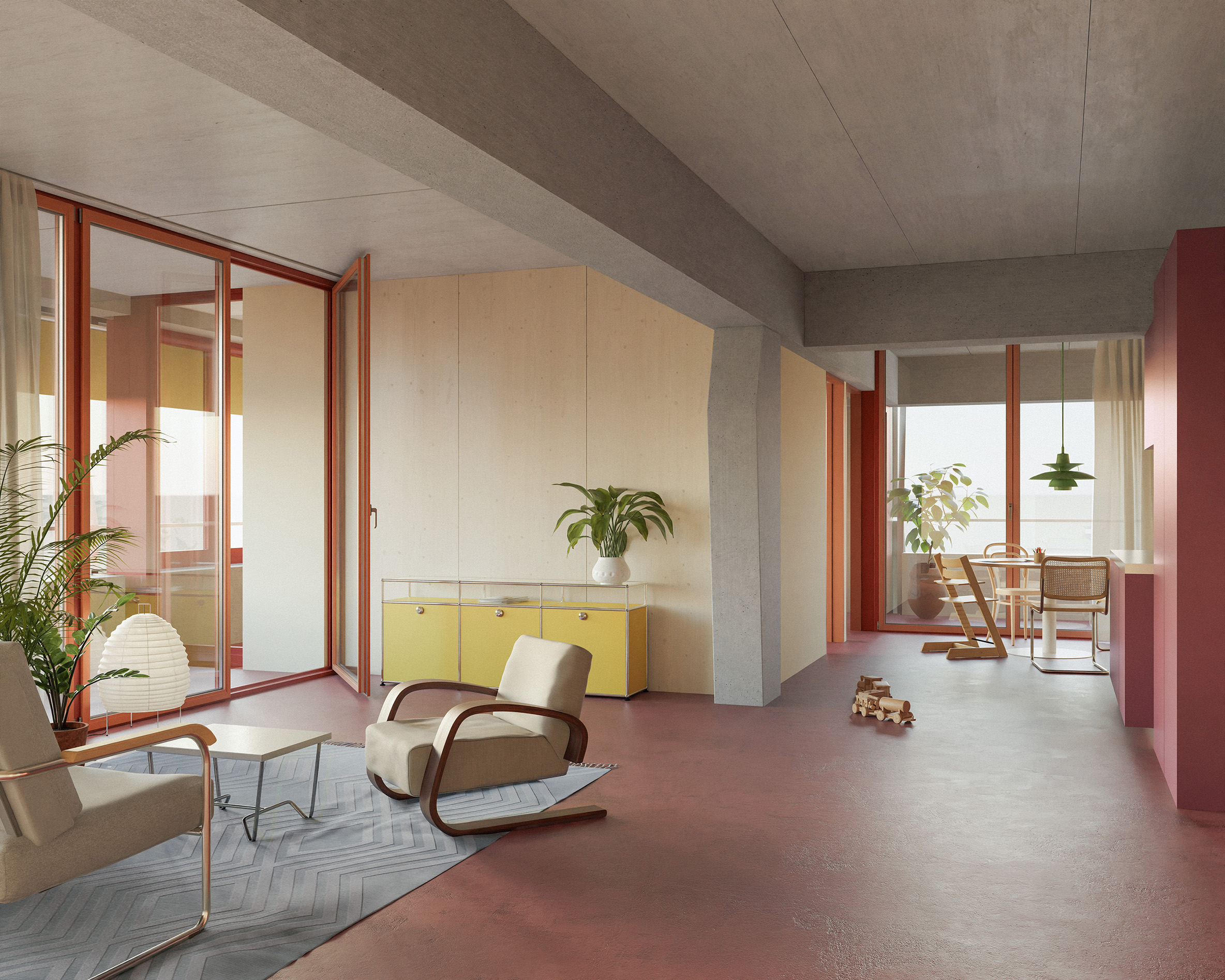 Neubau Wohnhochhaus Rankstrasse, Basel / wettbewerb / studio sintzel