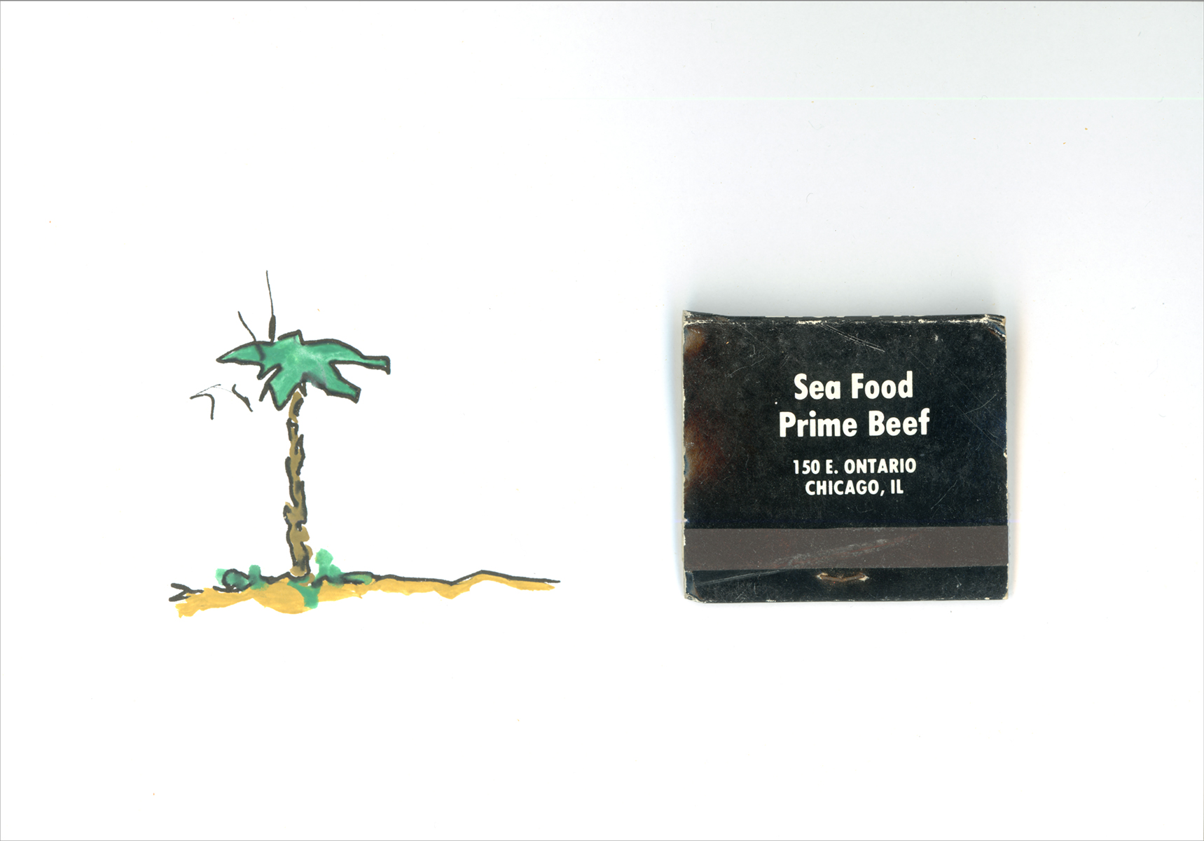 Sea Food Prime Beef, 2018, Chromogenic print, 21 x 30 inches (53.3 x 76.2 cm)