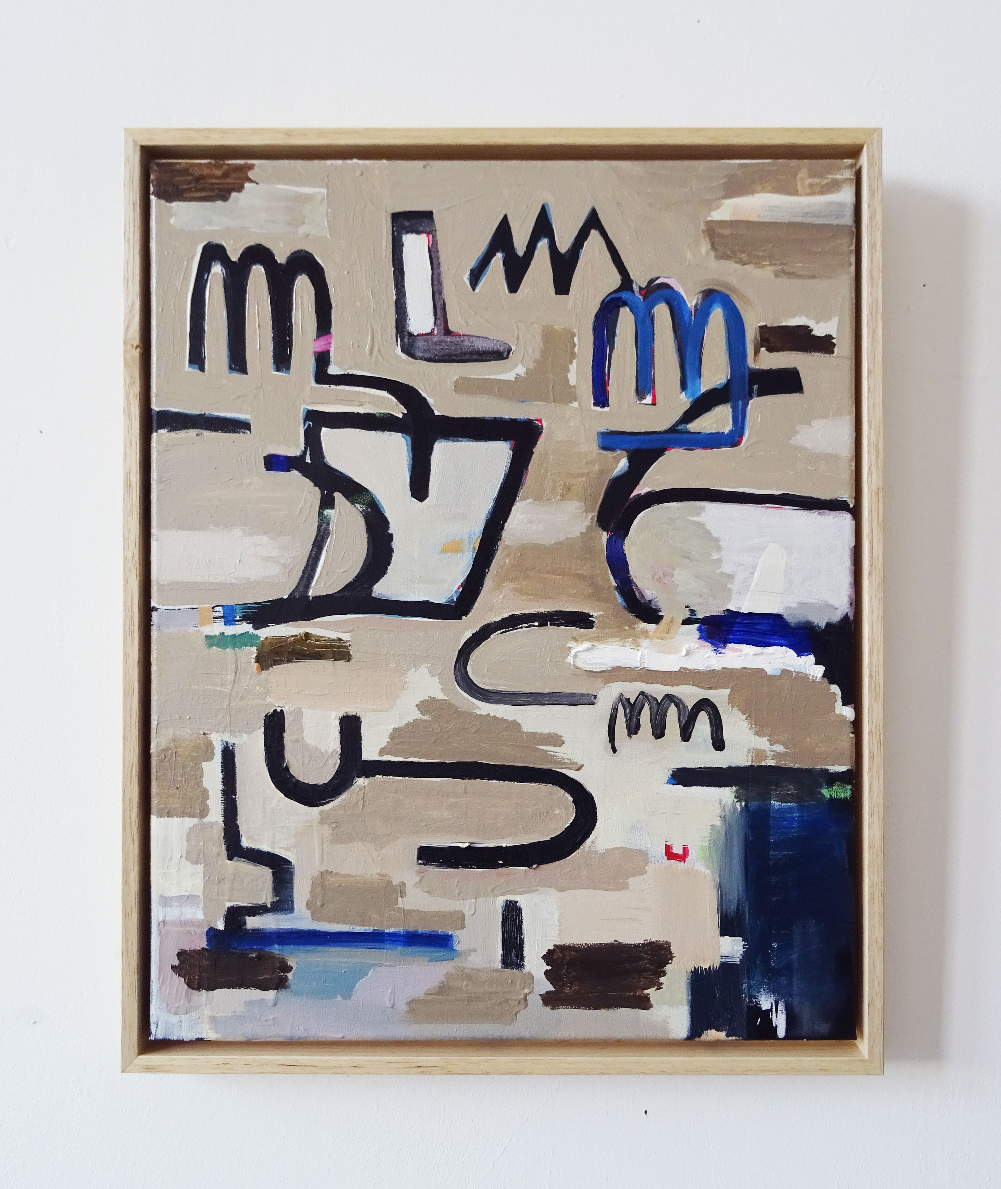 Gerudo Village/ Acrylics, Oil Paint on canvas/ 50x40