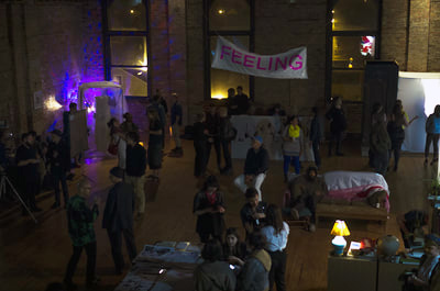 immersive event, radical community art organizing, DIY curating │ Sex Habits (2016)