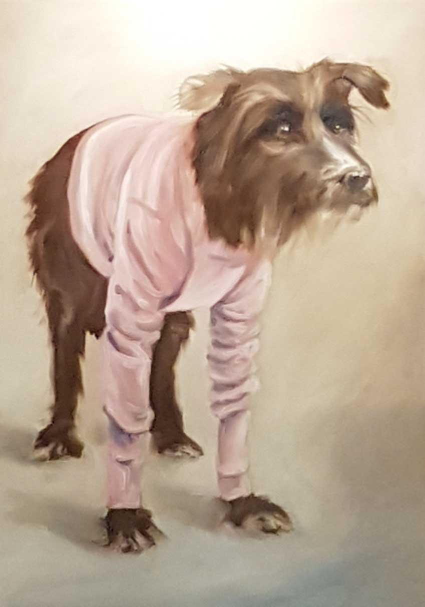 Casual2022, Öl auf MDF, 37 x 52cm