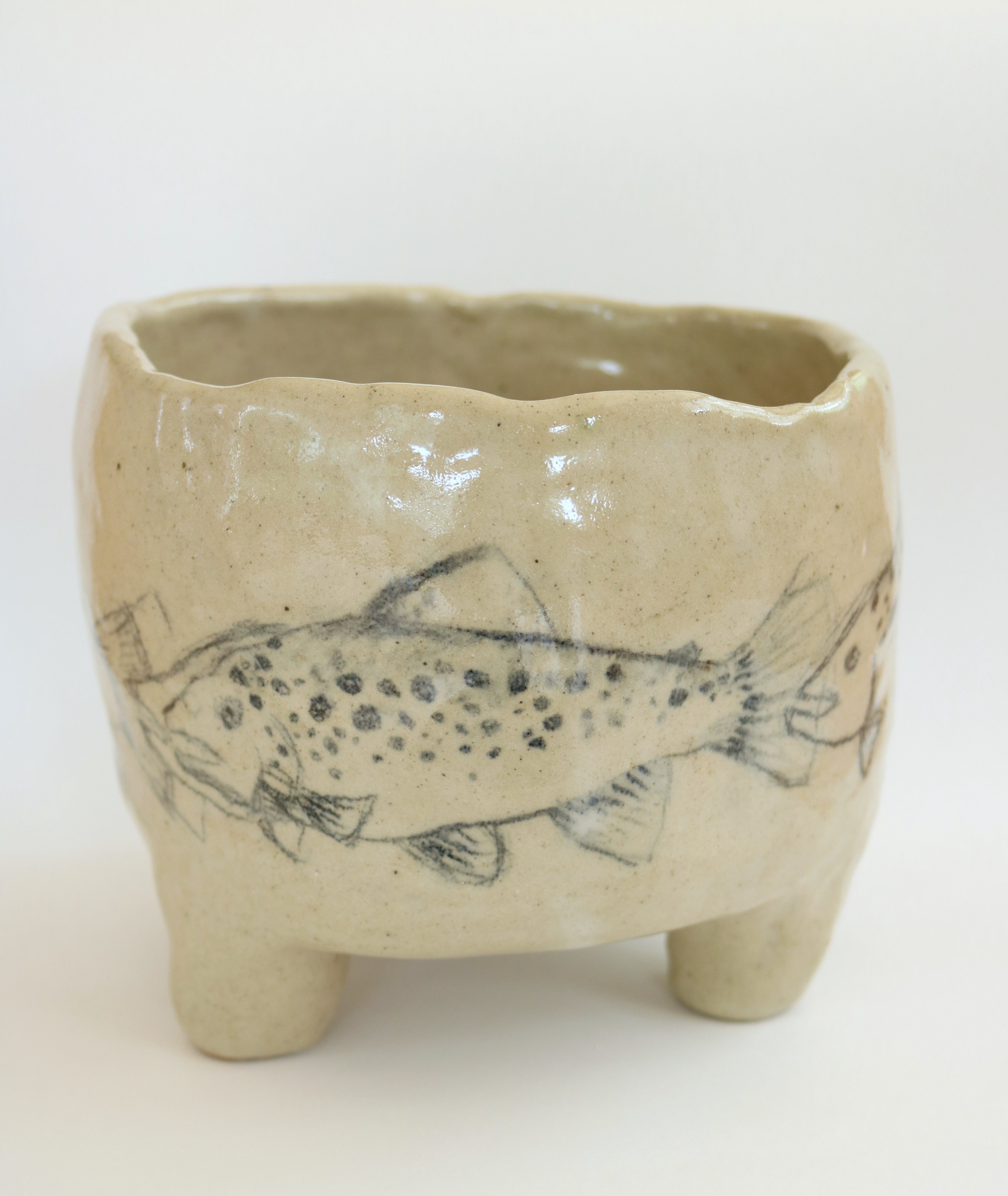 three-legged trout pot, 2022