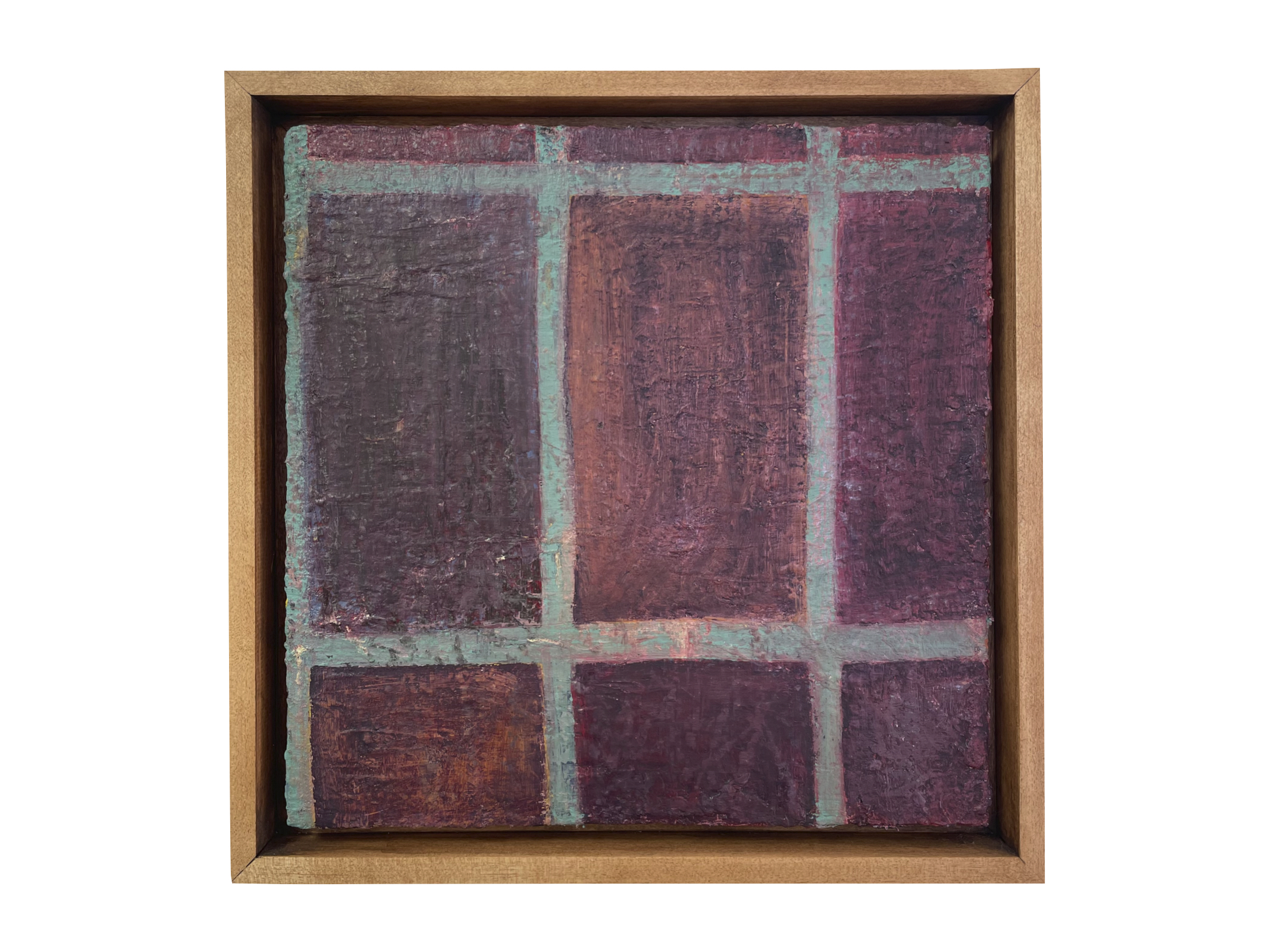 Night Window | Oil on Panel 12"x12" | 2023