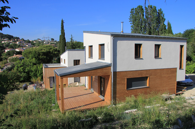 Fausses Jumelles — Maisons Bioclimatiques — Md-architecte.com