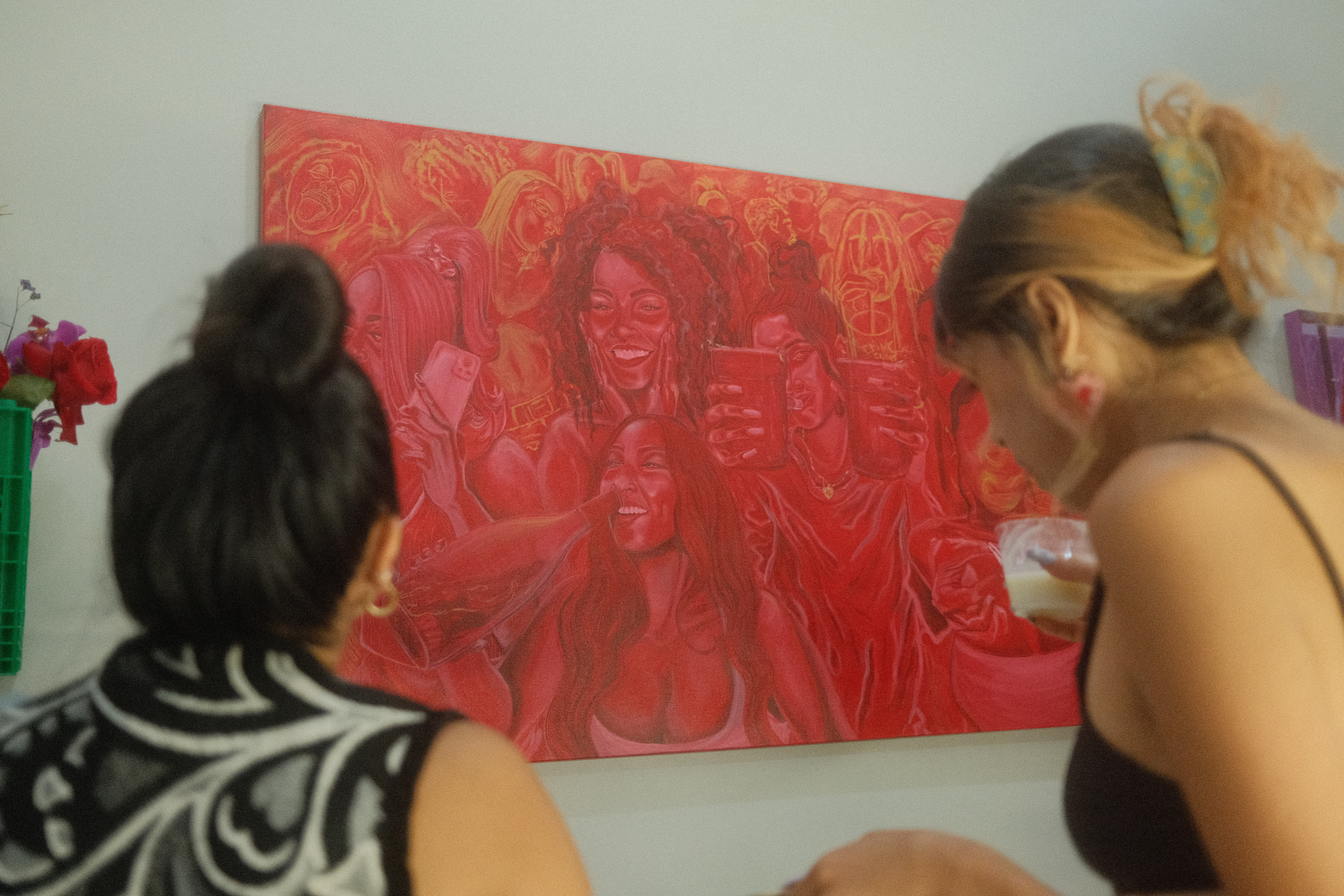 "the function", 2023 / 48" x 72"/ acrylic on canvas