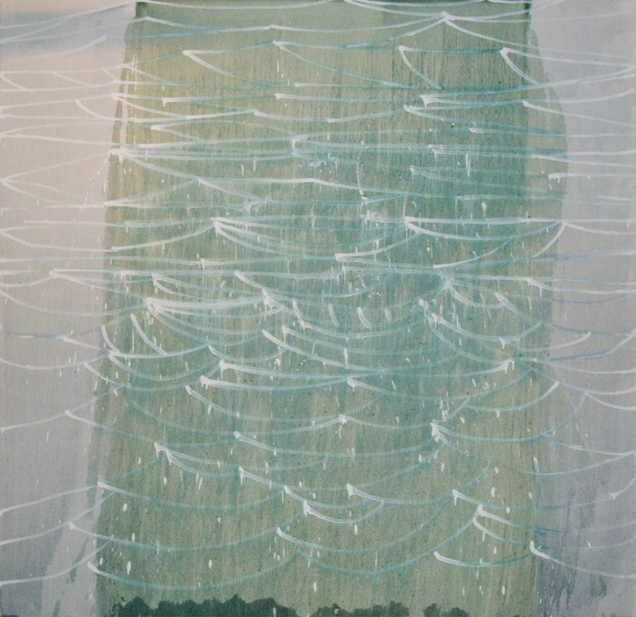 Glacier Observations, 2014, oil on canvas, 72x72in