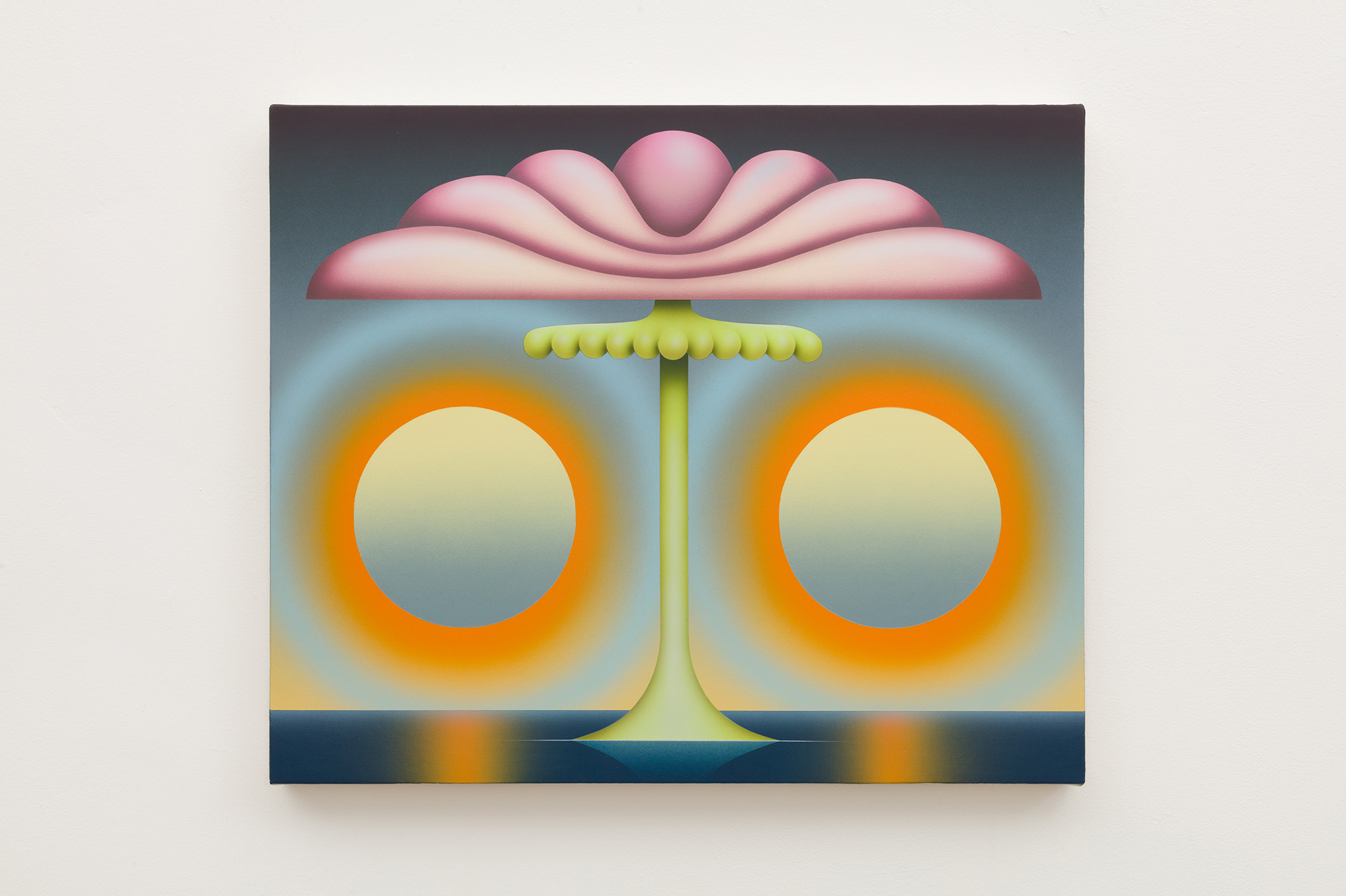 Siren XXIII, 2023, acrylic on canvas, 24" × 20"