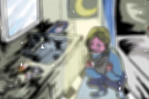 Holding Bun, from "Bun," Adobe Photoshop and After Effects, 2022