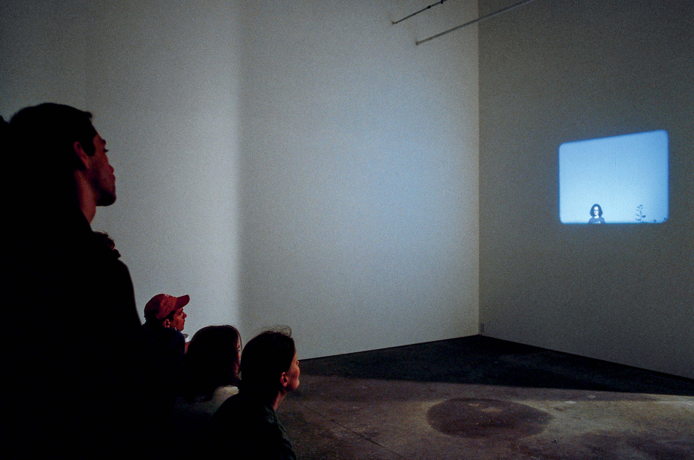 Projector Stand #3. Installation view, Blum & Poe, Los Angeles, 1996