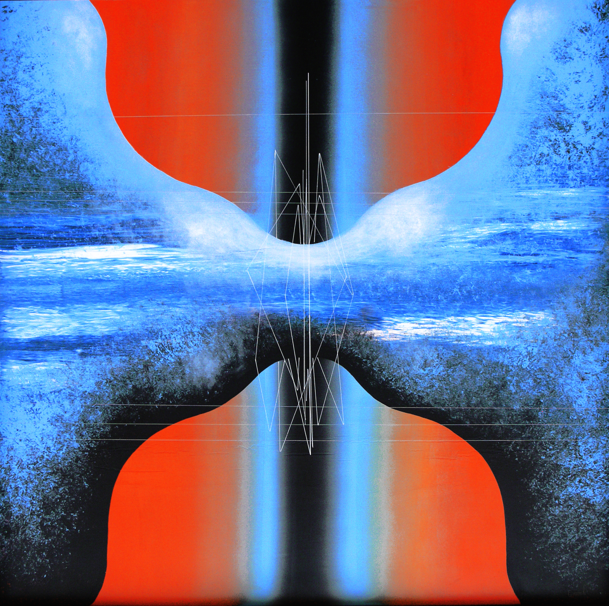 Resonare Fibris (1/10)(150 x 150 cm)