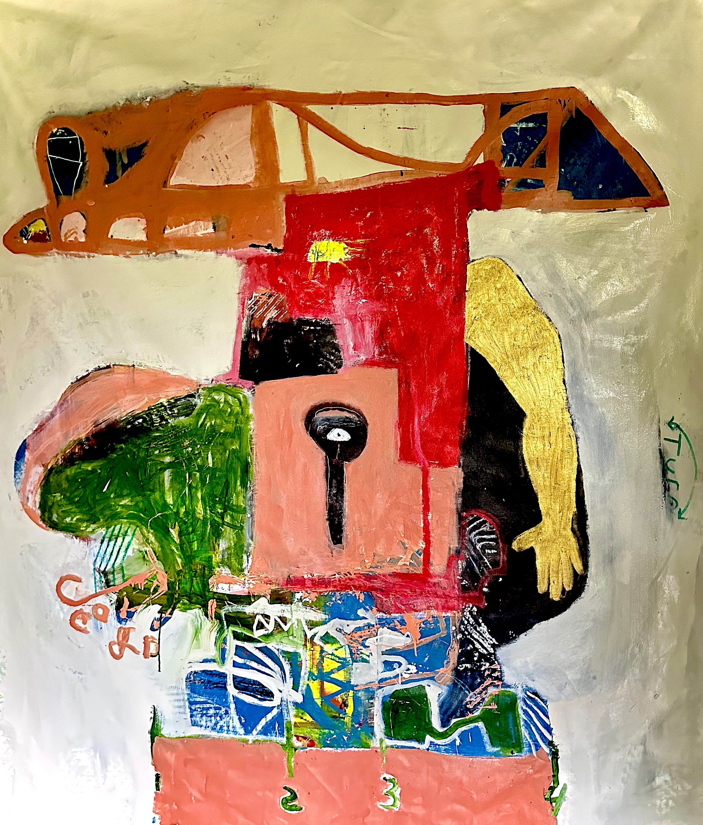 I need a rendezvous, I need a rendezvousMixed Media on Canvas 178cm x 155cm