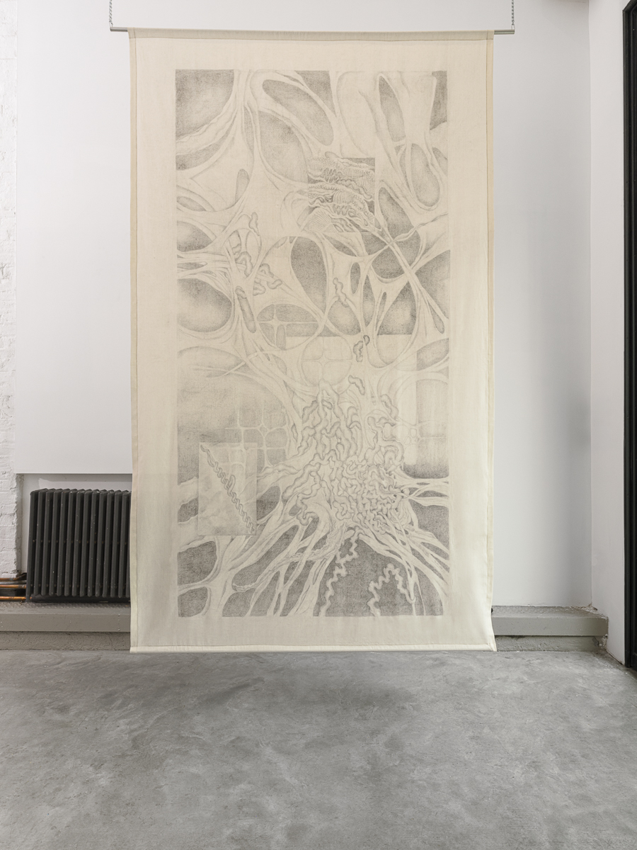 Installation view, Techne, JO-HS NY, May 2024. Photo: Garrett Carroll.