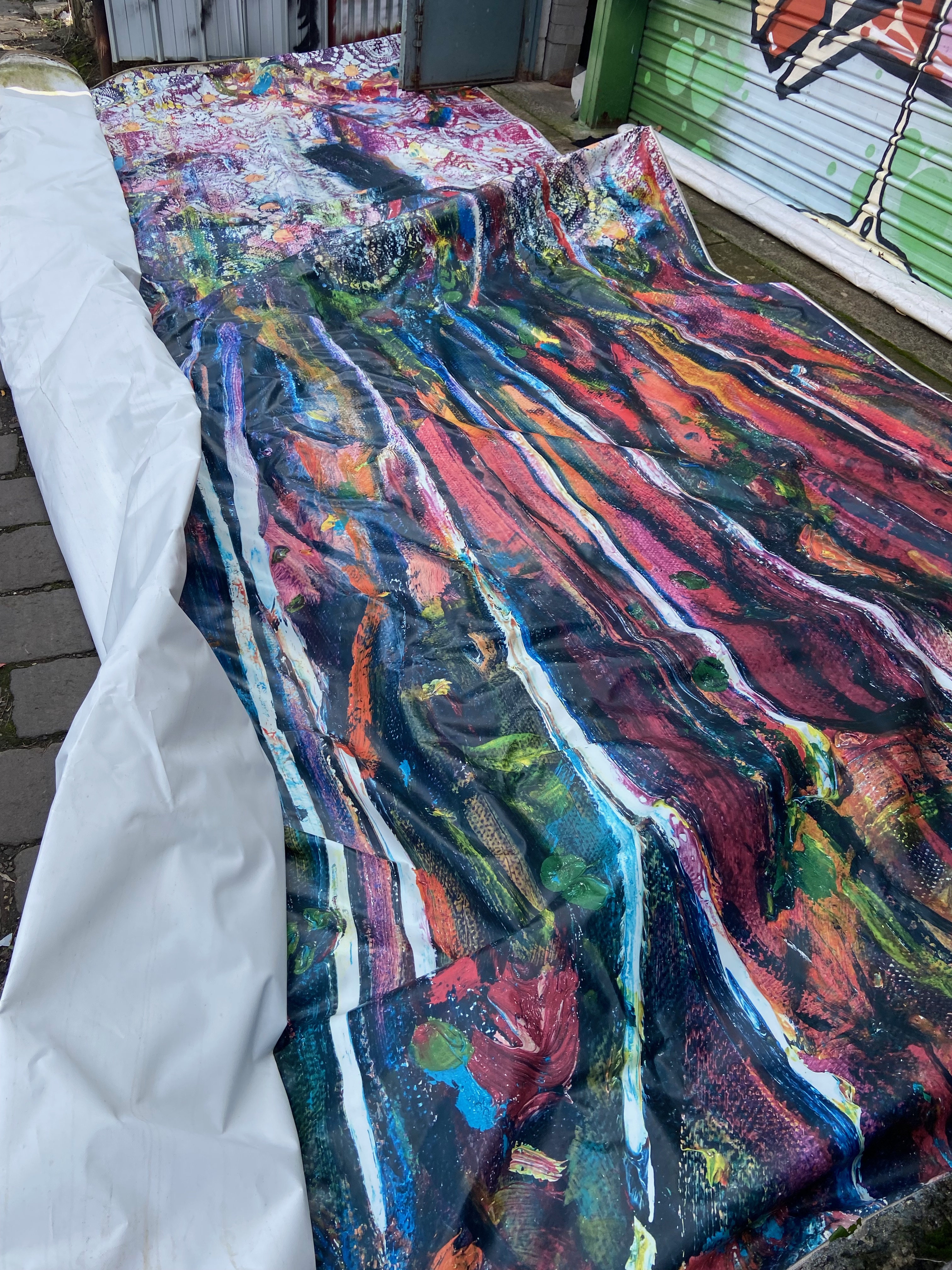 Banner delivered to us