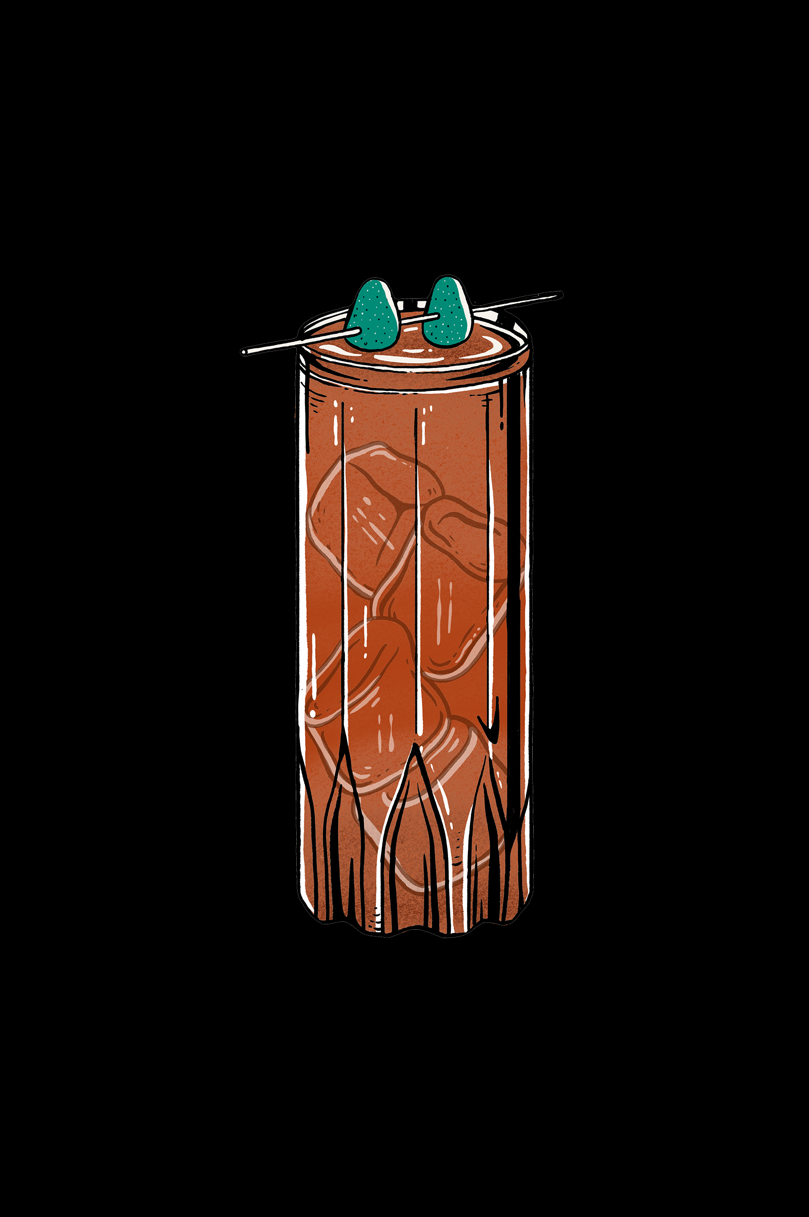 SUDAMERICANO. Campari, Vermut Cinzano, Avellana Chilena, Merken. Semi Amargo, Picante Suave.