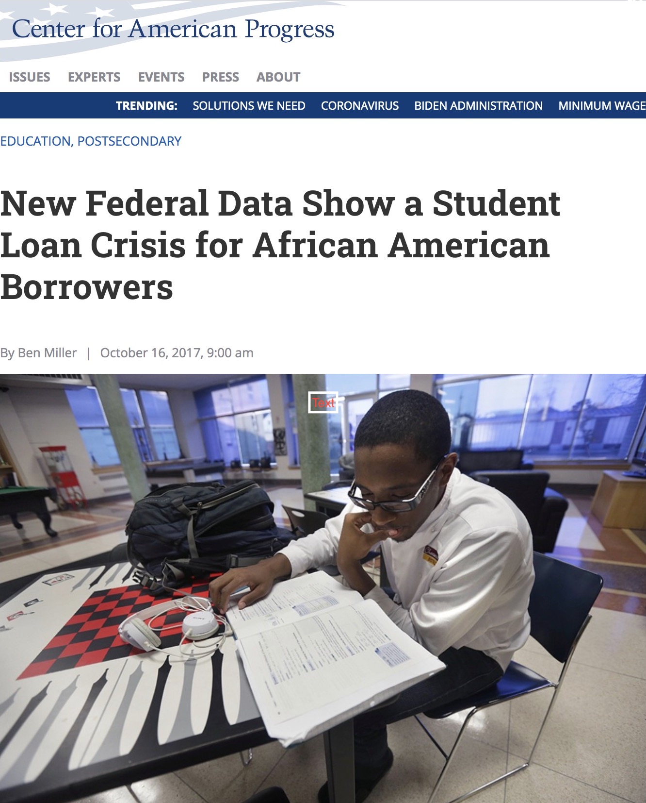 2017, Published by Center for American Progress