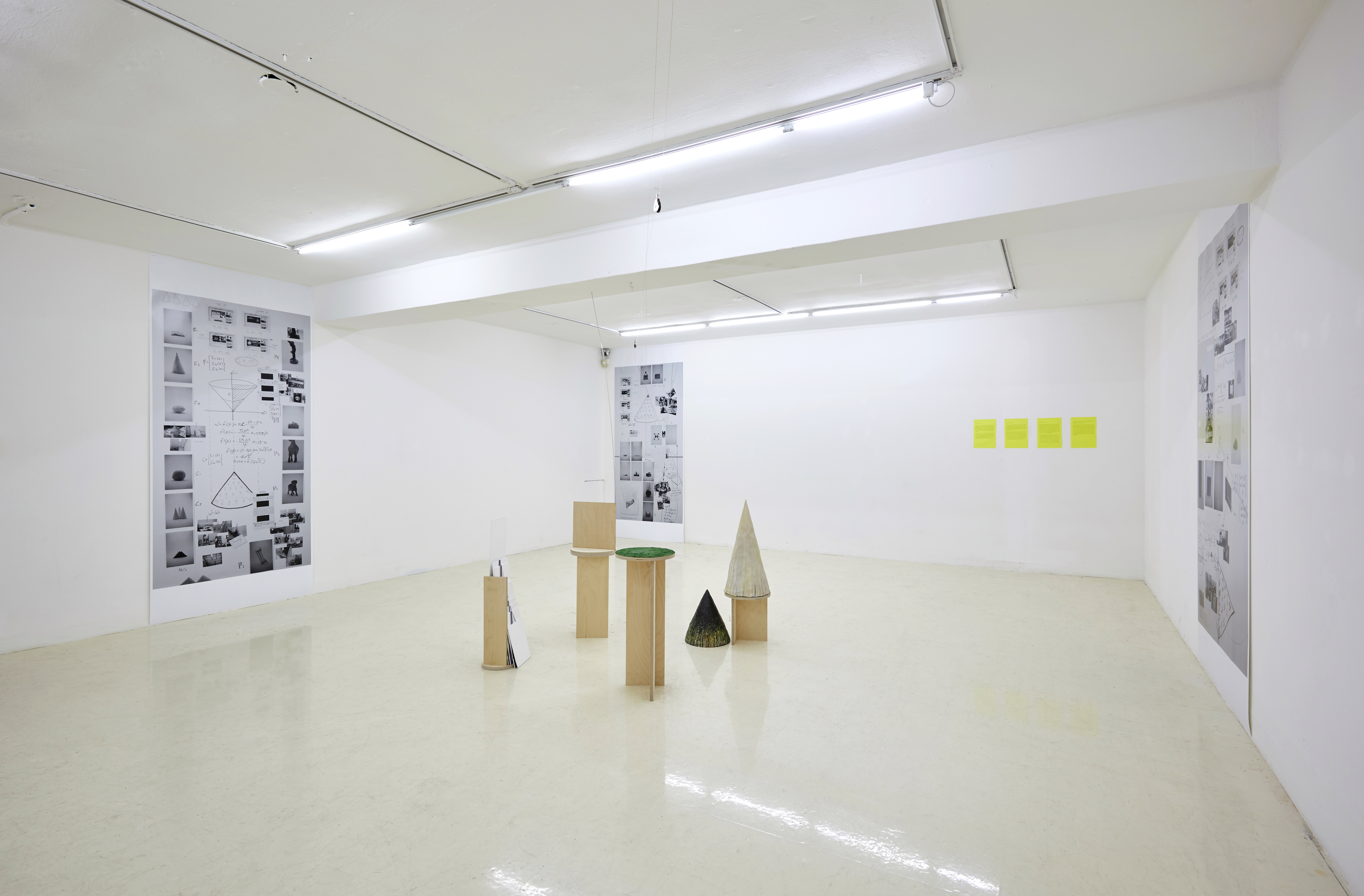 뿔의 자리, 2016, 전시전경