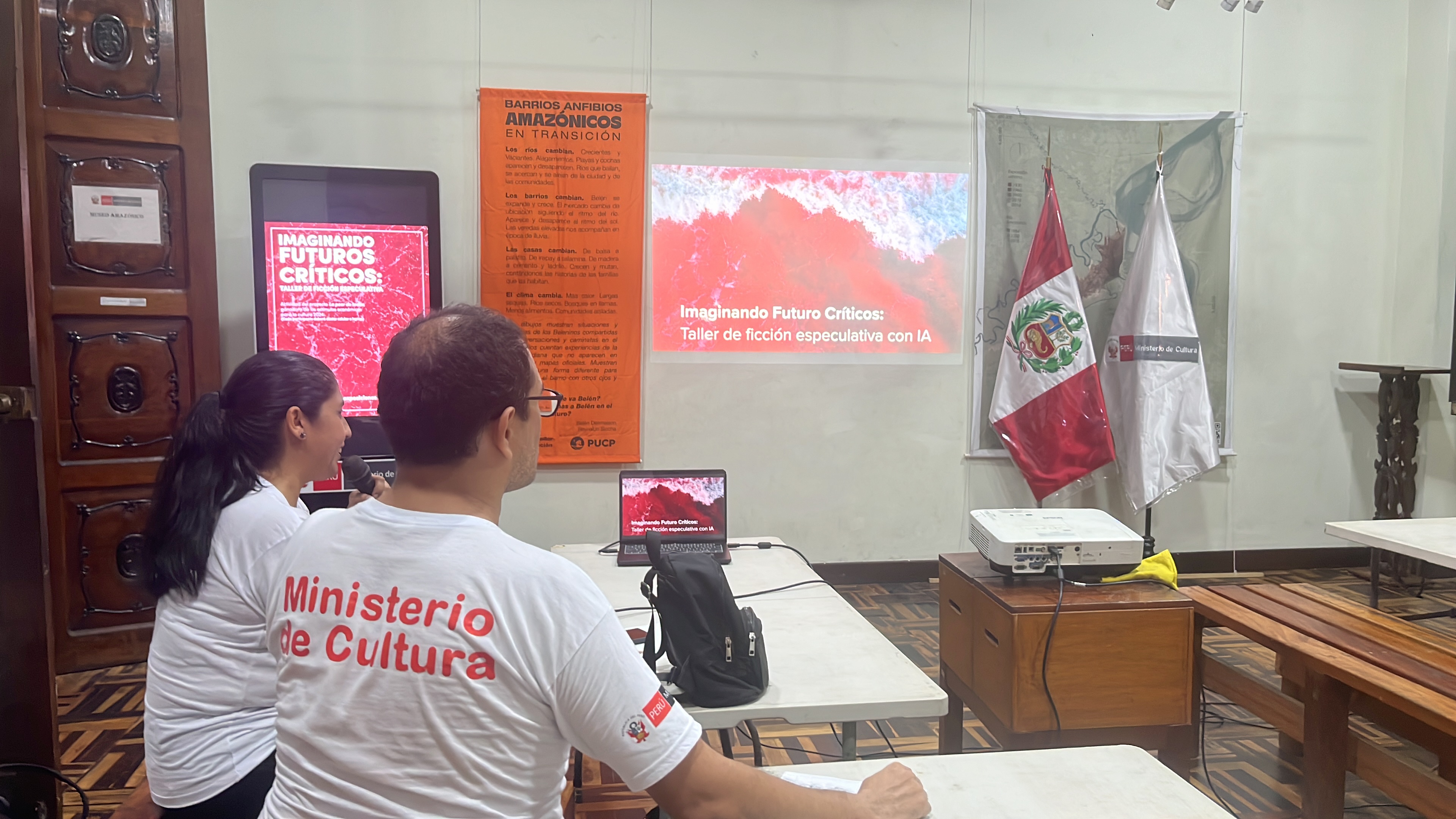 Speculative Fiction workshop at Museo de arte Amazonico - Iquitos