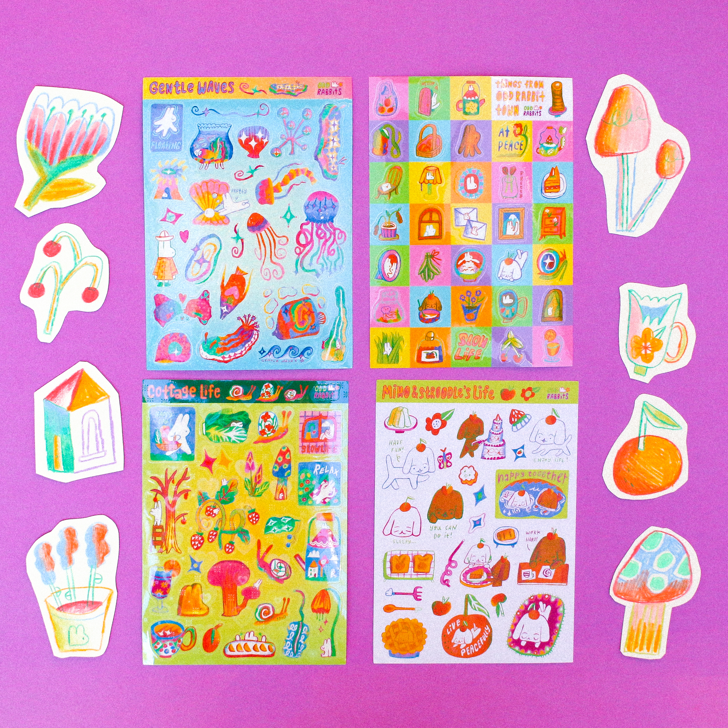 2023 summer stickers