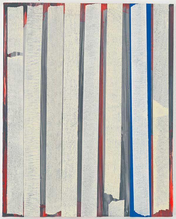 Untitled, acrylic on board, 10" x 8", 25,5 x 20,5 cm 