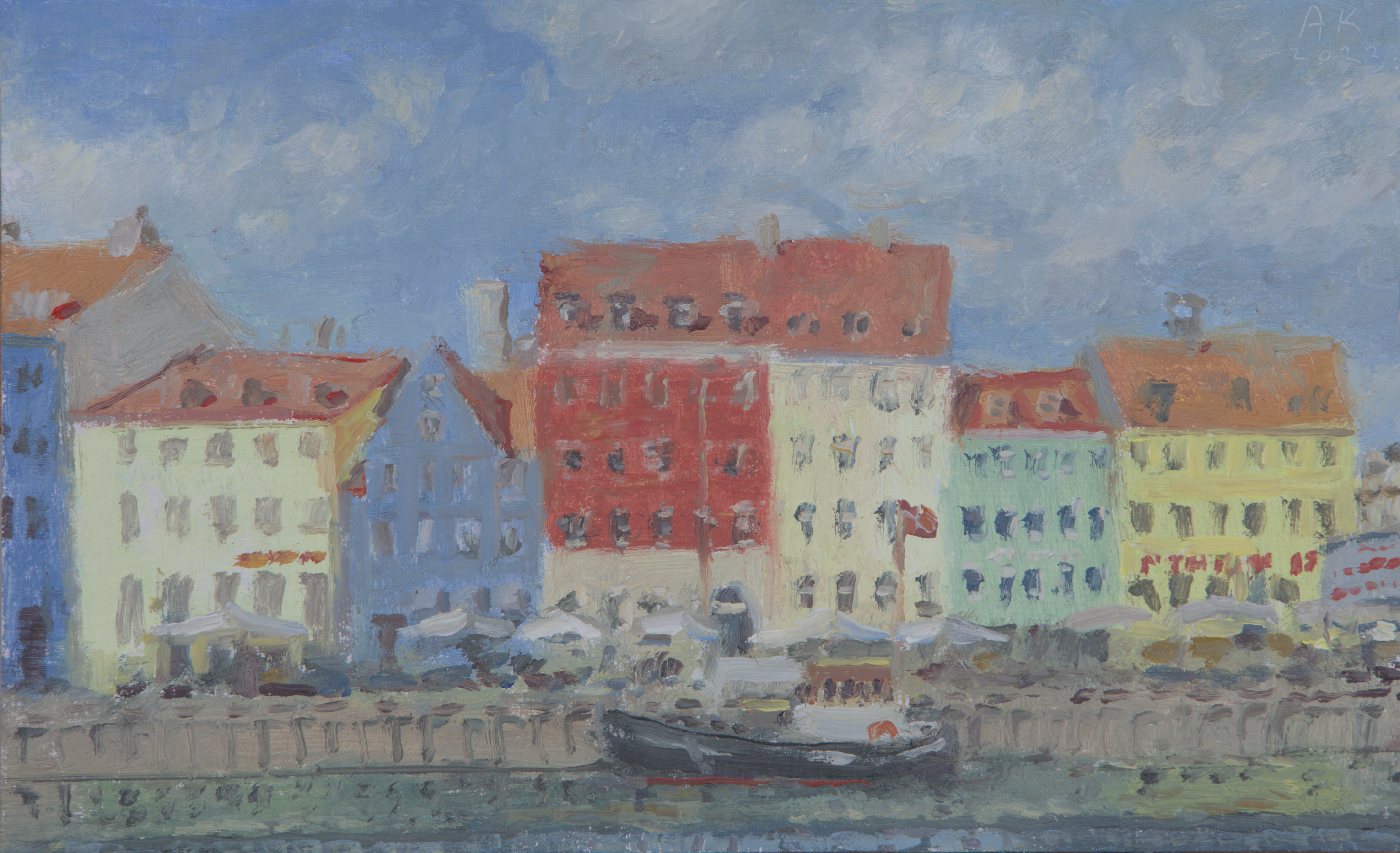 "Nyhavn", 17x27cm