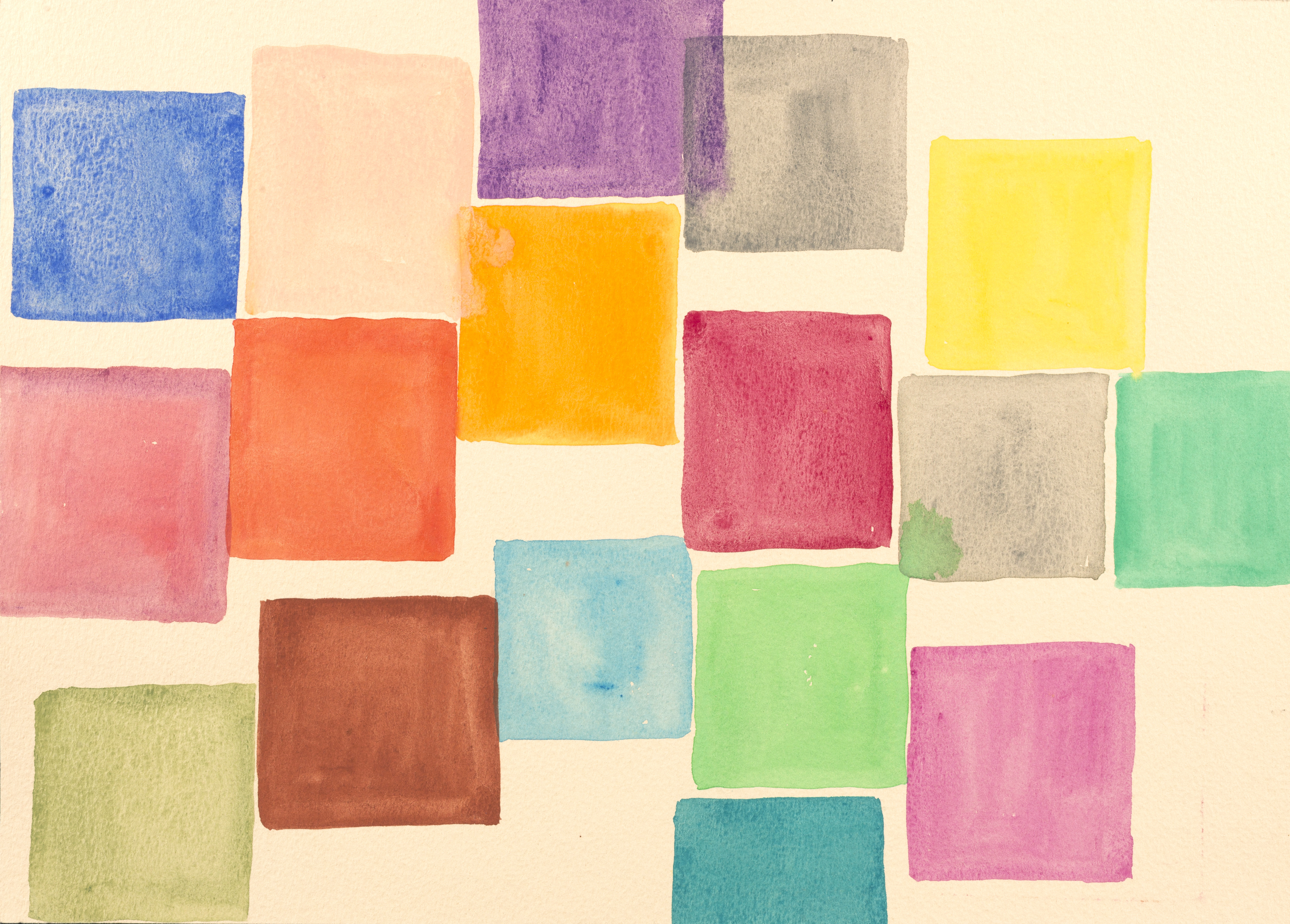 Sin título, 1998. Acuarela y lápiz sobre papel, 25 x 35 cm.