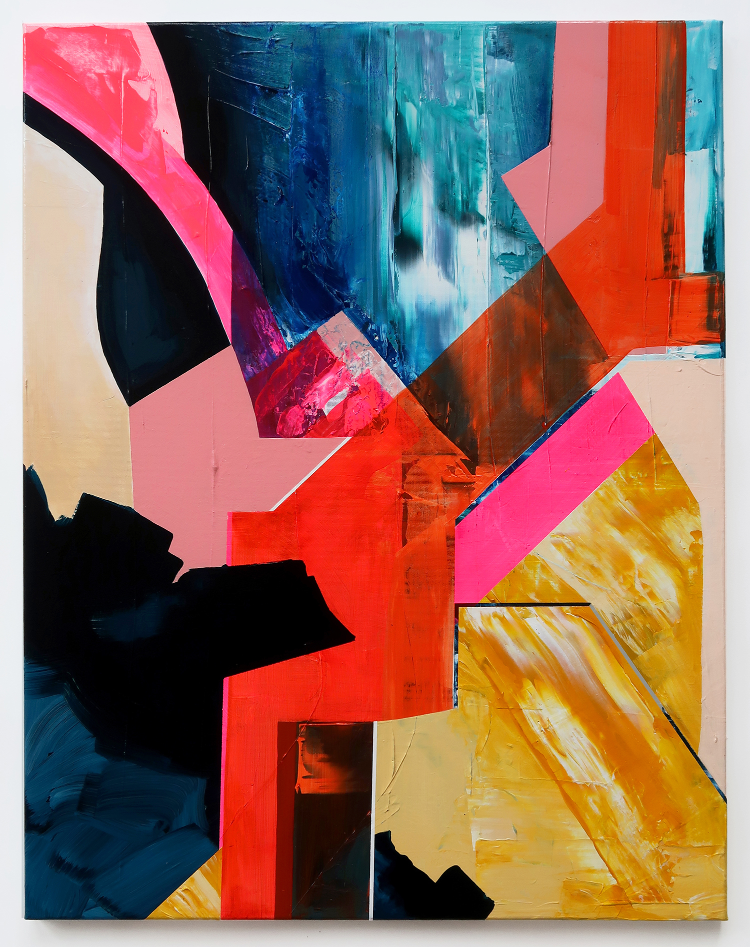 Untitled 518, 2020, Acrylic on canvas, 90x70cm