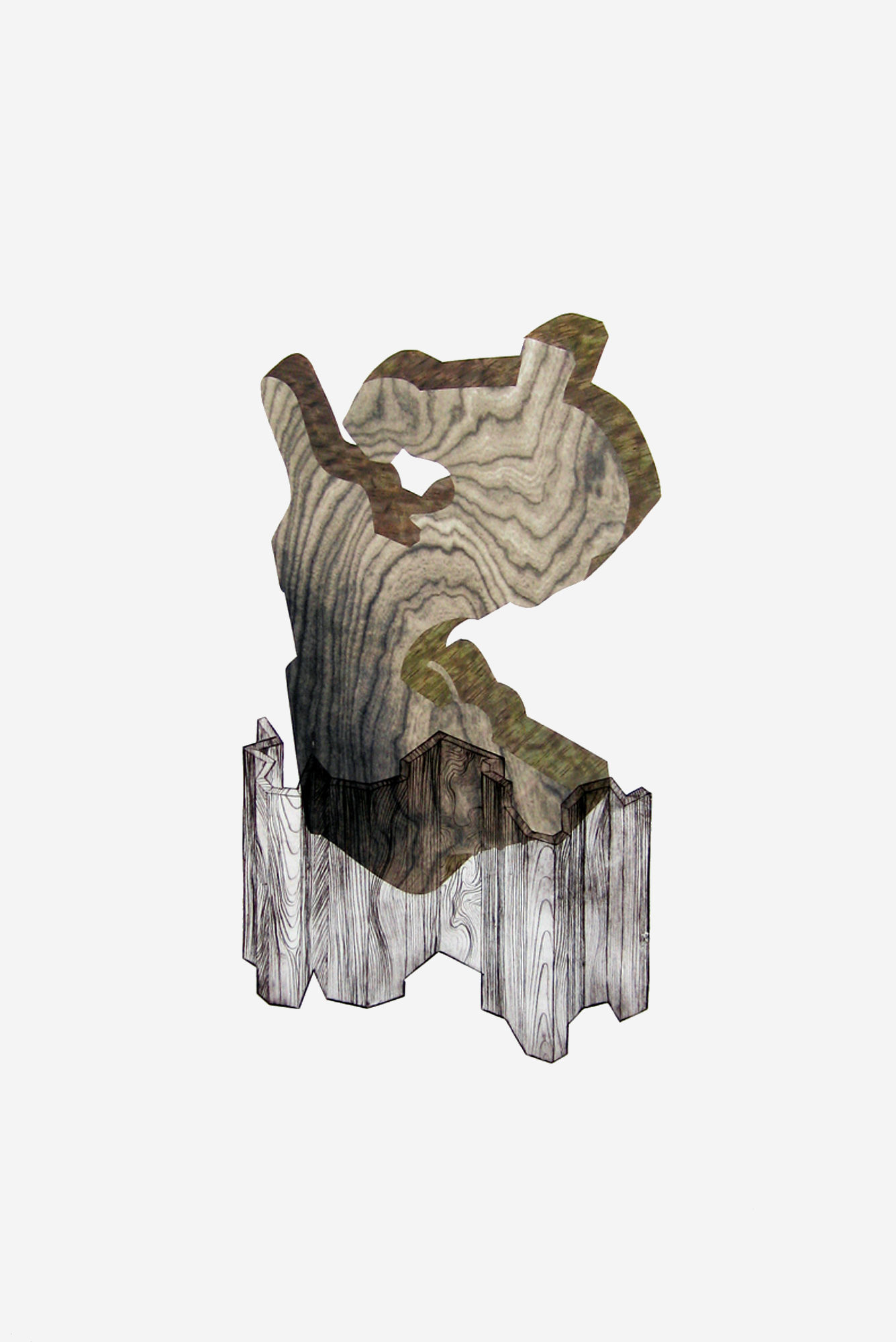 Construct #2, 50 x 65 cm, 2014