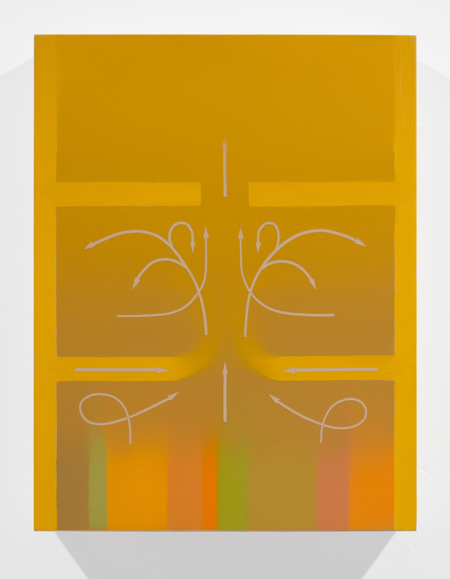 Naturalization. 2013. Oil and acrylic on wood panel, 10" x 8" (25 x 20cm)