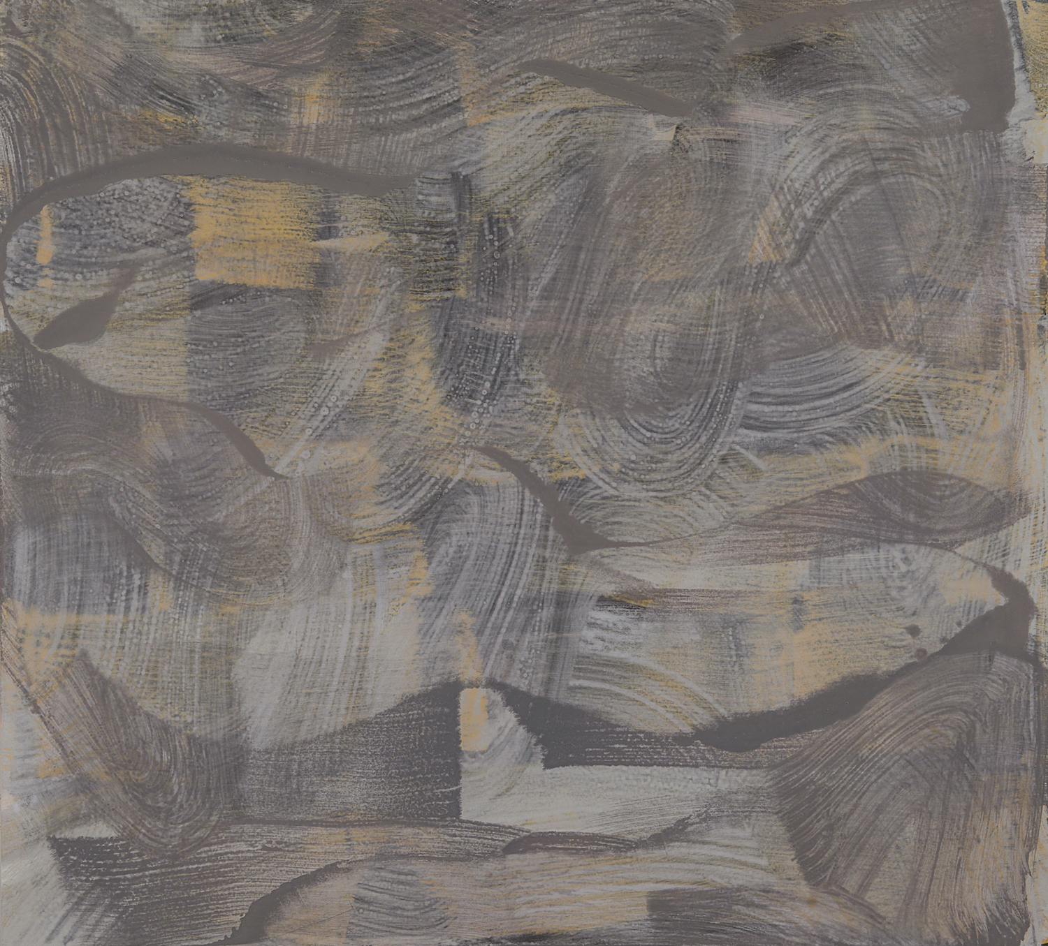 Lift Anchor #6, 2022, Flashe on panel, 42 x 46 in.