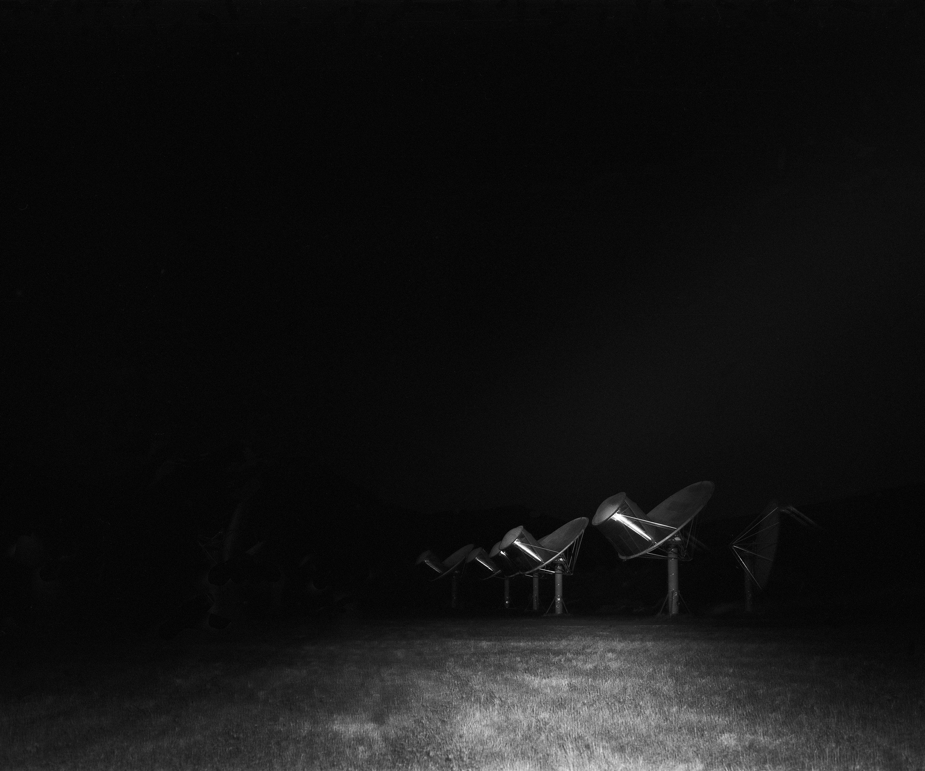 Night Observation, handmade gelatin silver print, 2024