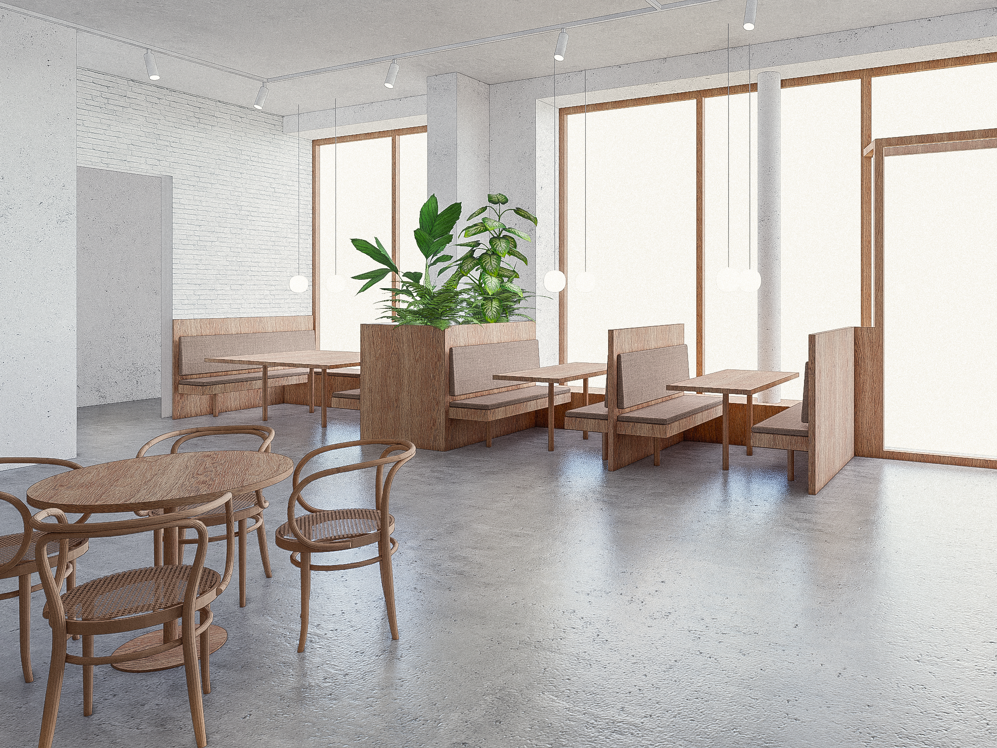 Transformation of existing buildings to office hub in Oslo. 2020